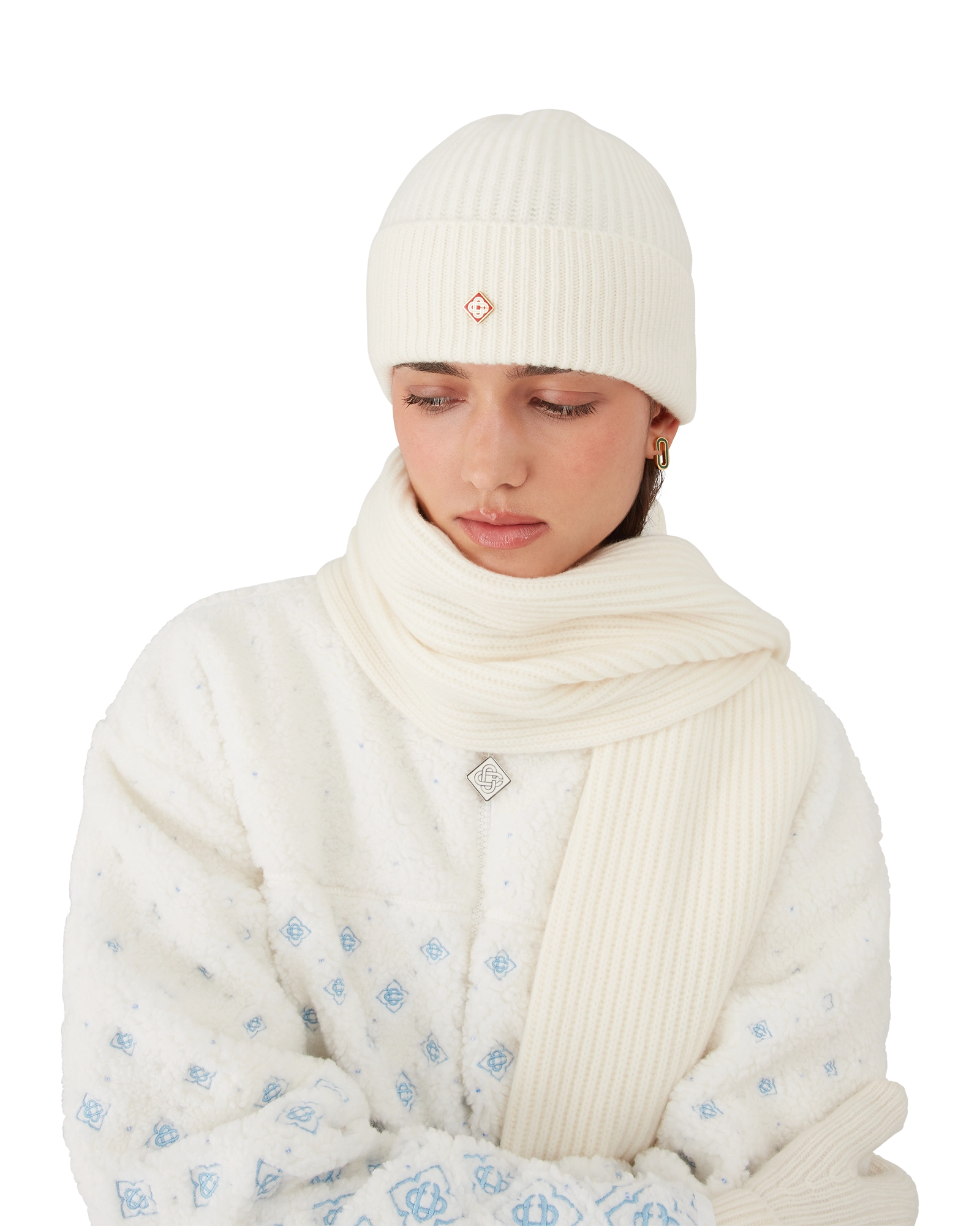 Wool Rib Beanie | Casablanca Paris display picture 2