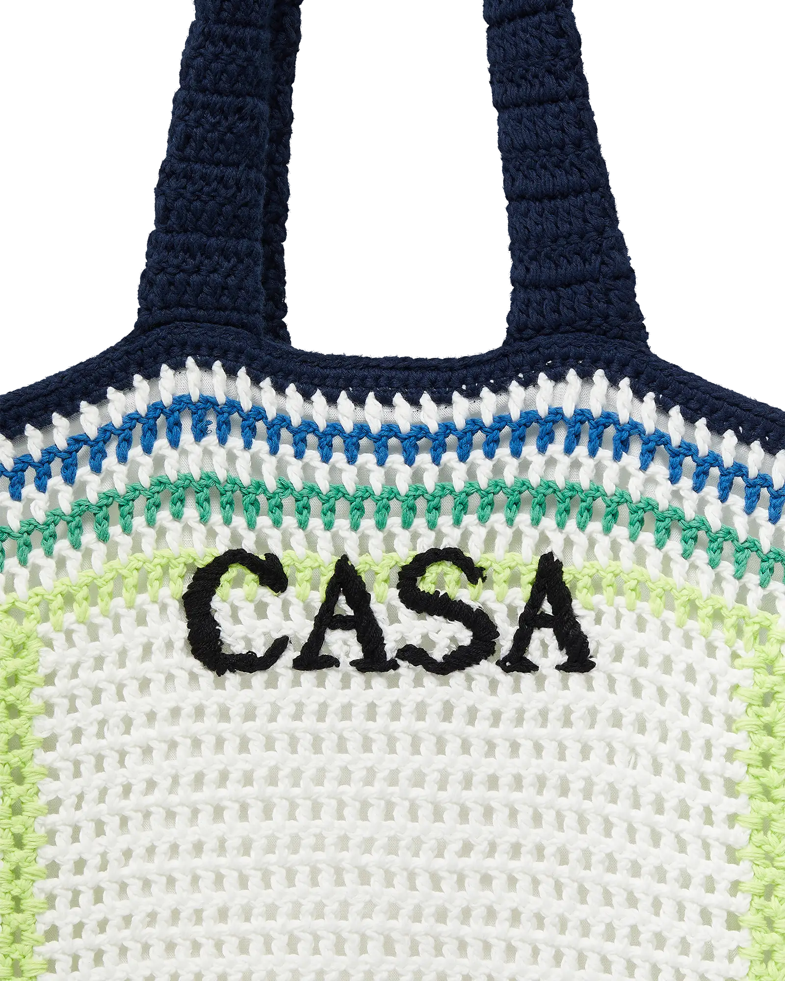 Stripe Crochet Bag – Casablanca