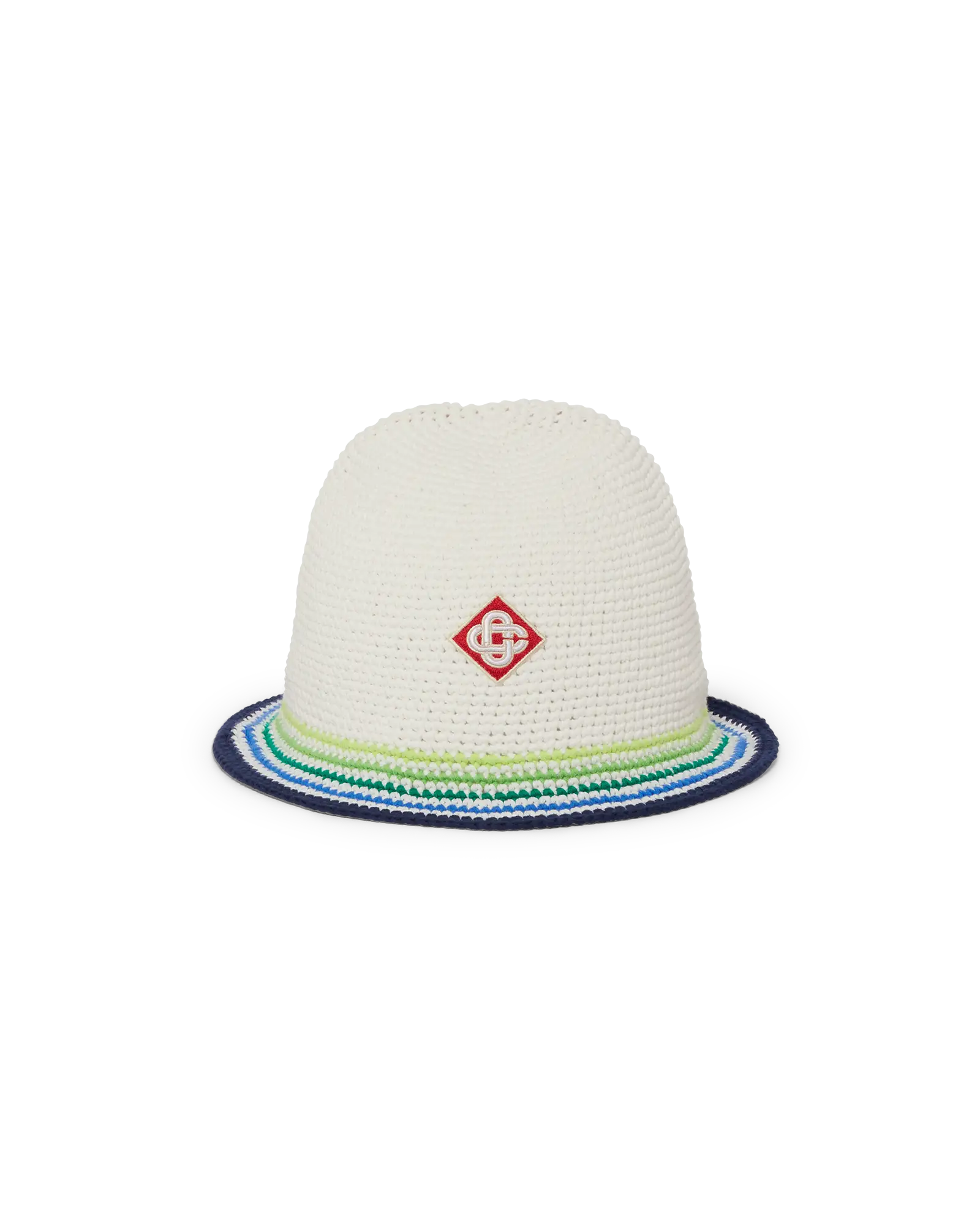 Stripe Crochet Hat – Casablanca Stripe Crochet Hat – Casablanca