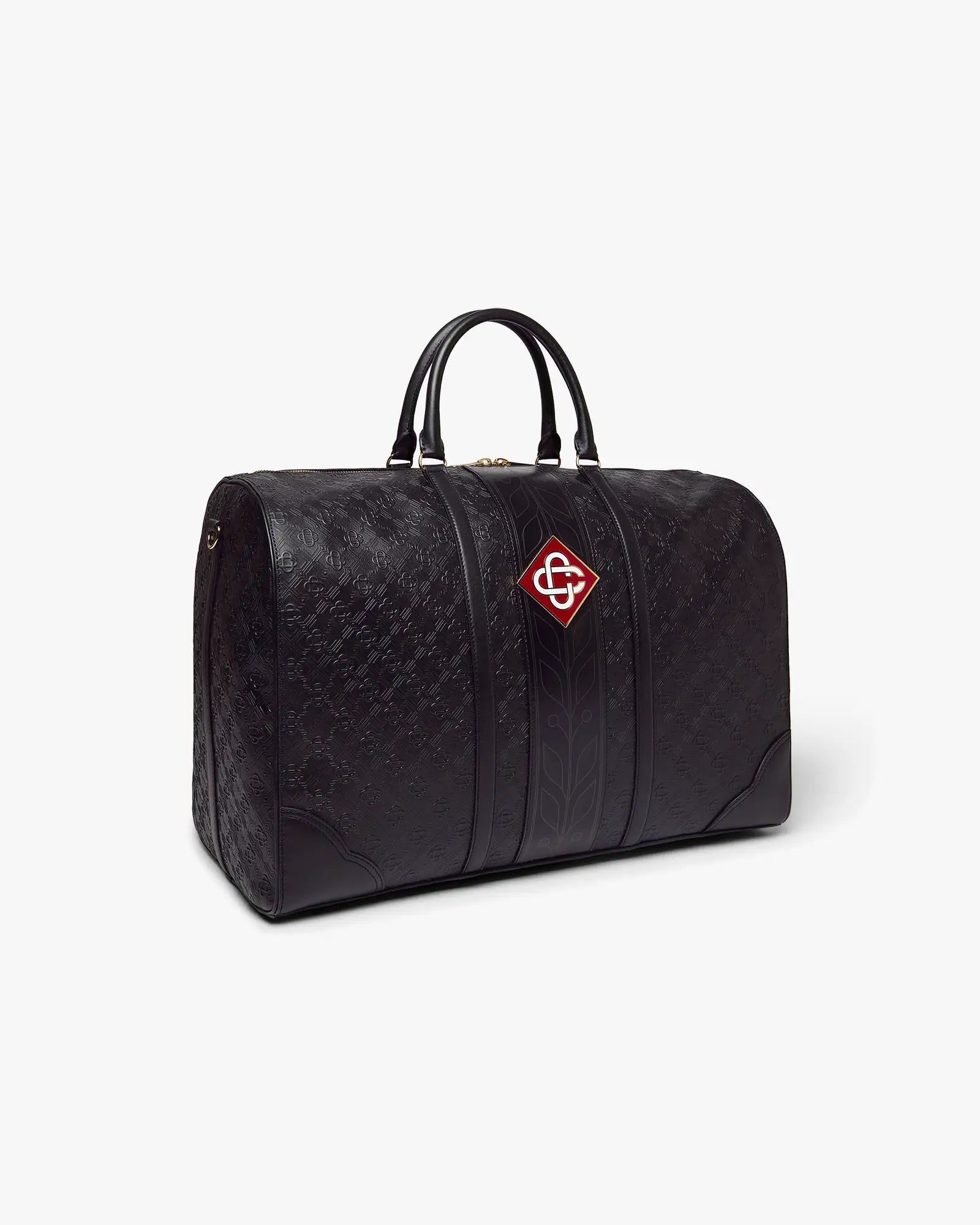 Black Monogram Weekender Bag – Casablanca