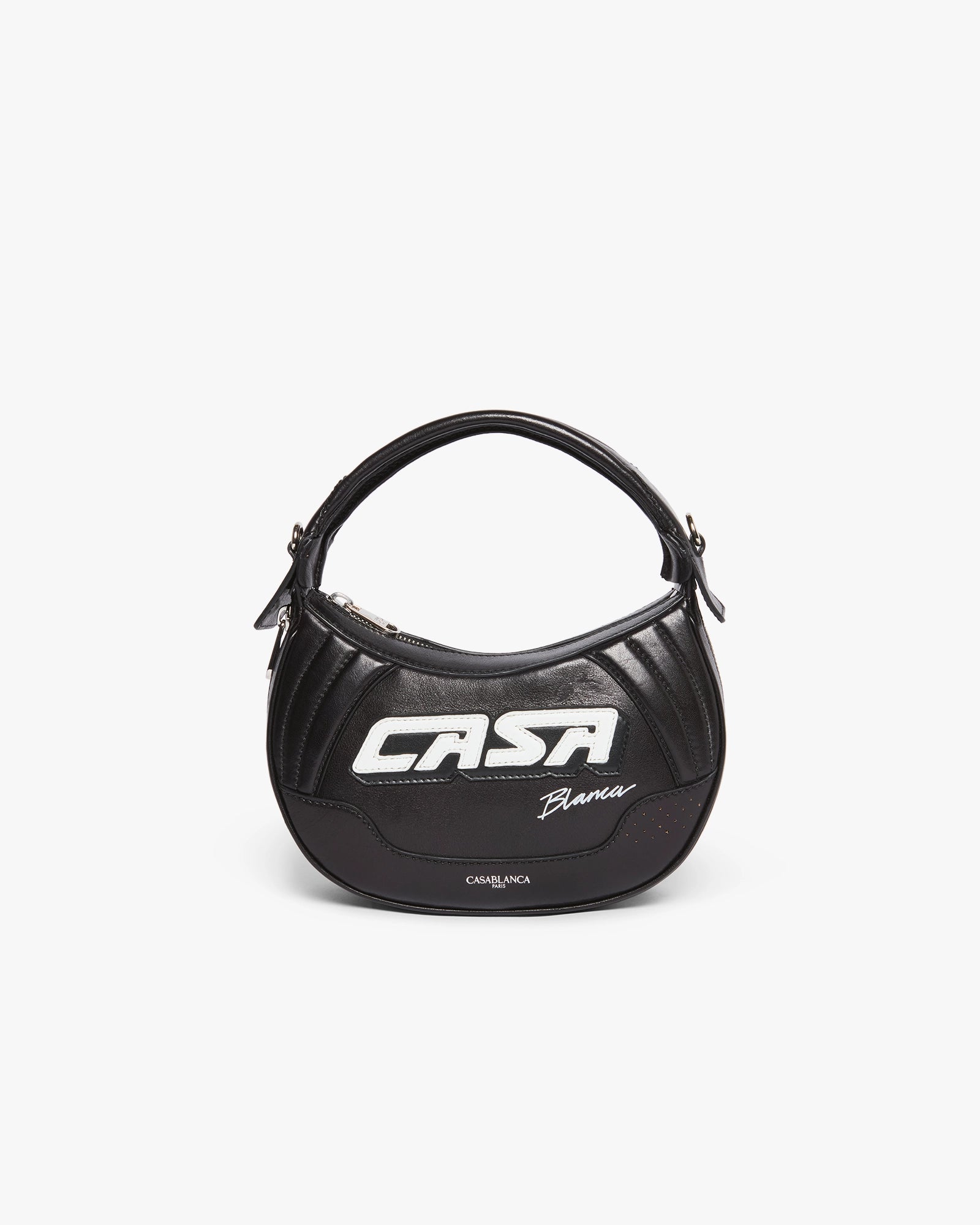 Black Biker Bag | Casablanca Paris