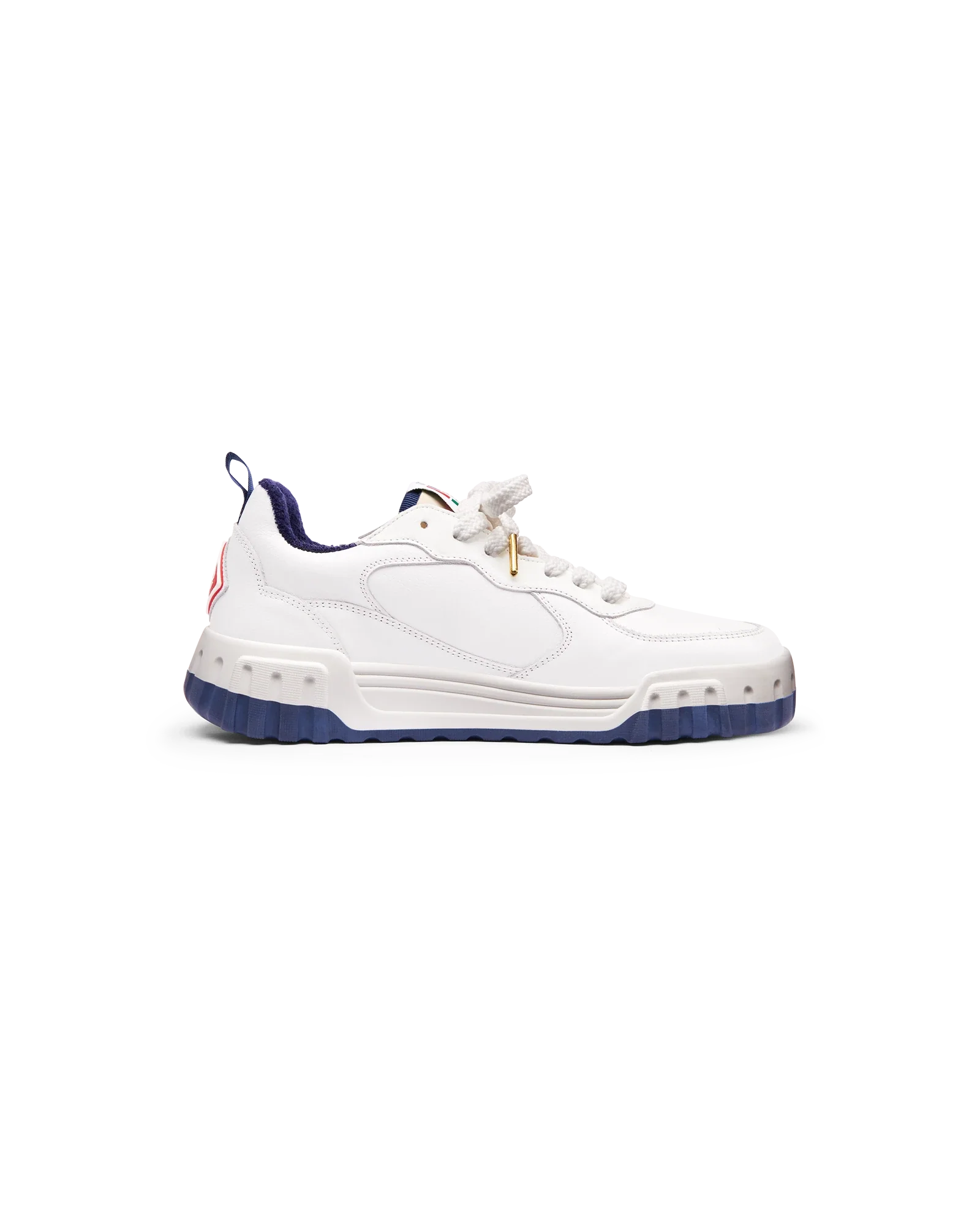 Mens Court White & Navy Sneaker