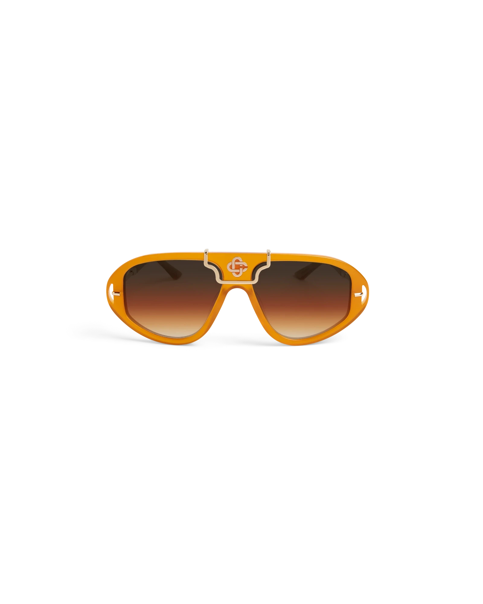Orange & Gold The Hacienda Sunglasses | Casablanca Paris