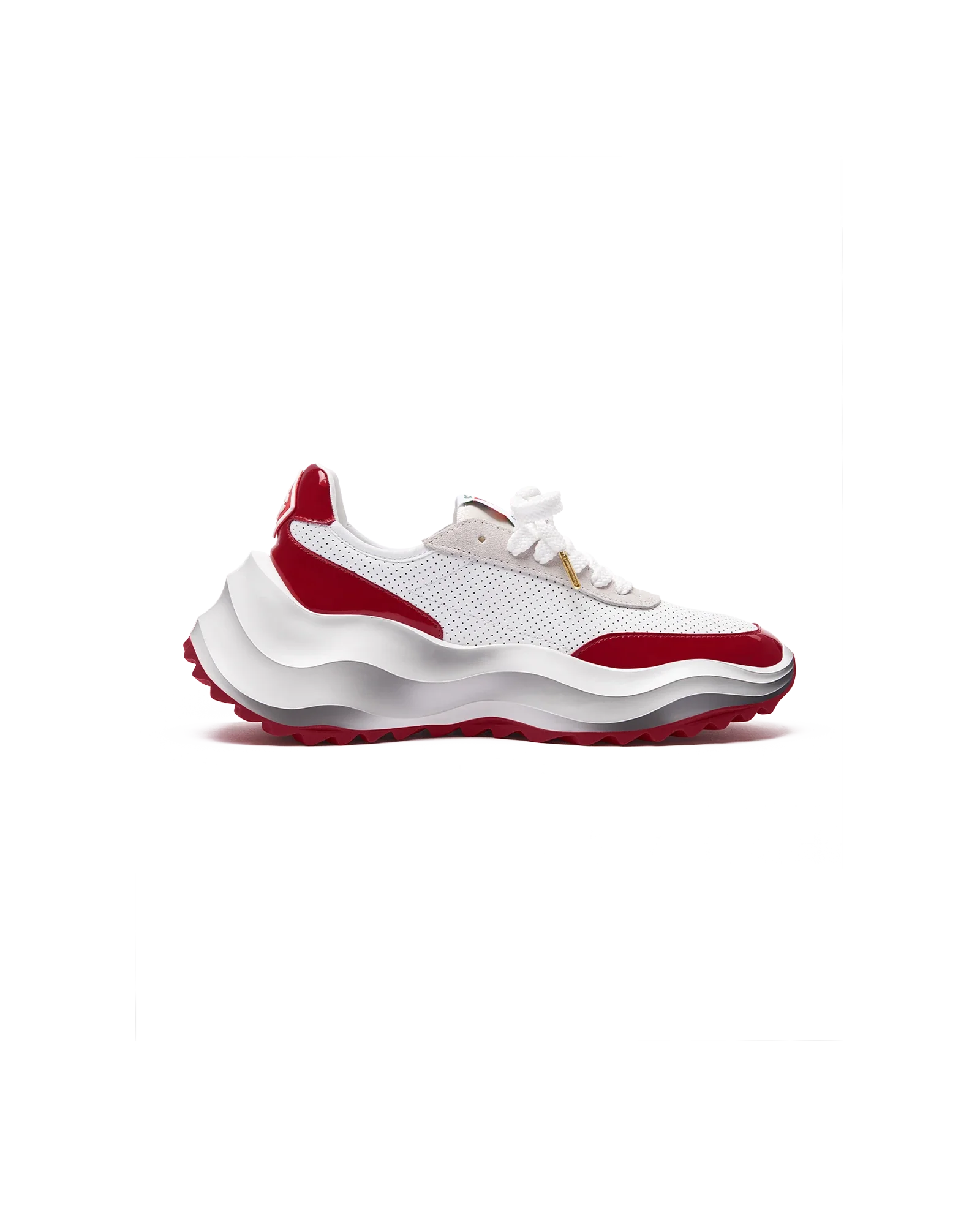 Mens Atlantis White & Haute Red Sneaker | Casablanca Paris – CBPARIS GROUP  LTD