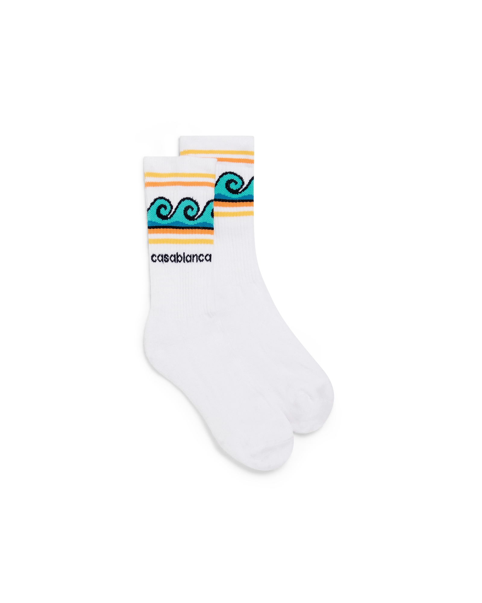 Greco Wave Socks – Casablanca Greco Wave Socks – Casablanca