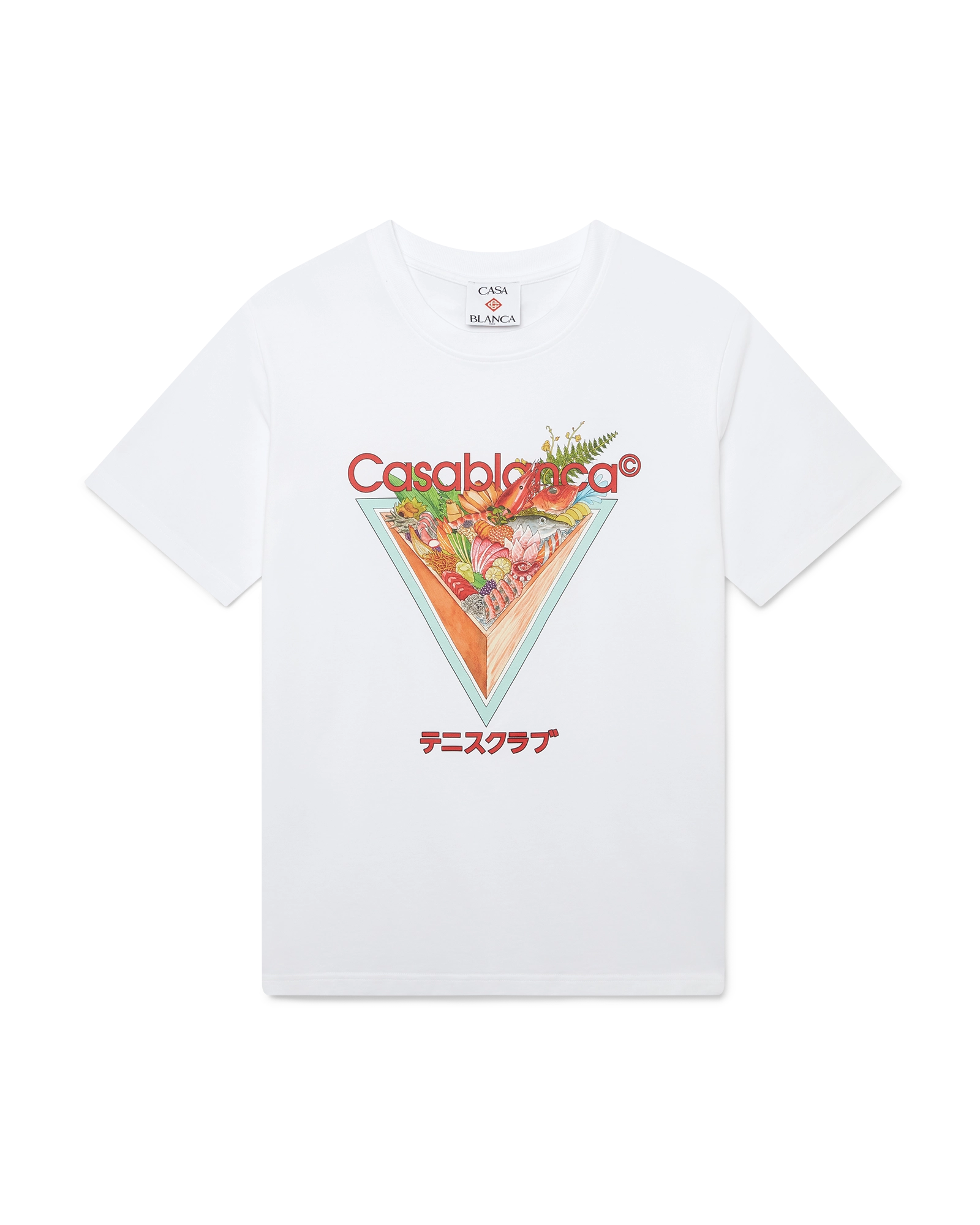 Tennis Club Icon Short Sleeve T-Shirt | Casablanca Paris Tennis Club Icon Short Sleeve T-Shirt | Casablanca Paris