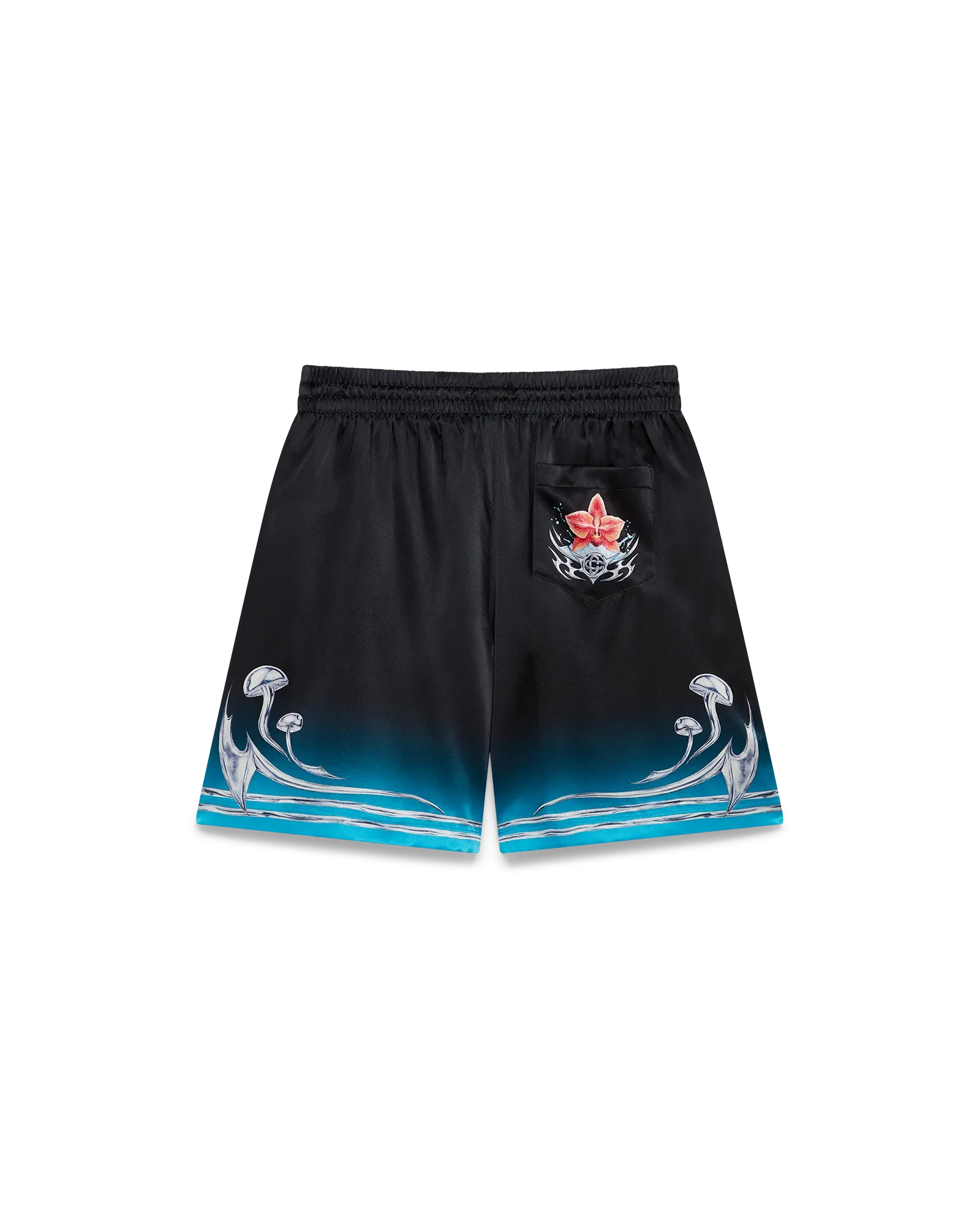 Blades Silk Satin Shorts | Casablanca Paris Blades Silk Satin Shorts | Casablanca Paris
