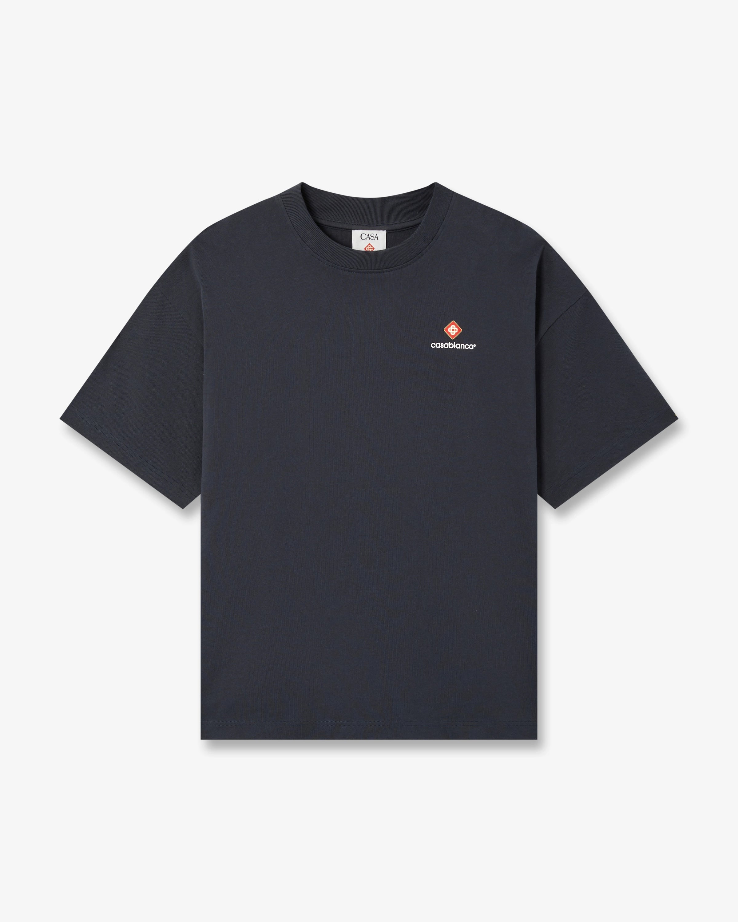 Casablanca Tシャツ Navy Sport Type Oversized Short Sleeve T-Shirt | Casablanca Paris