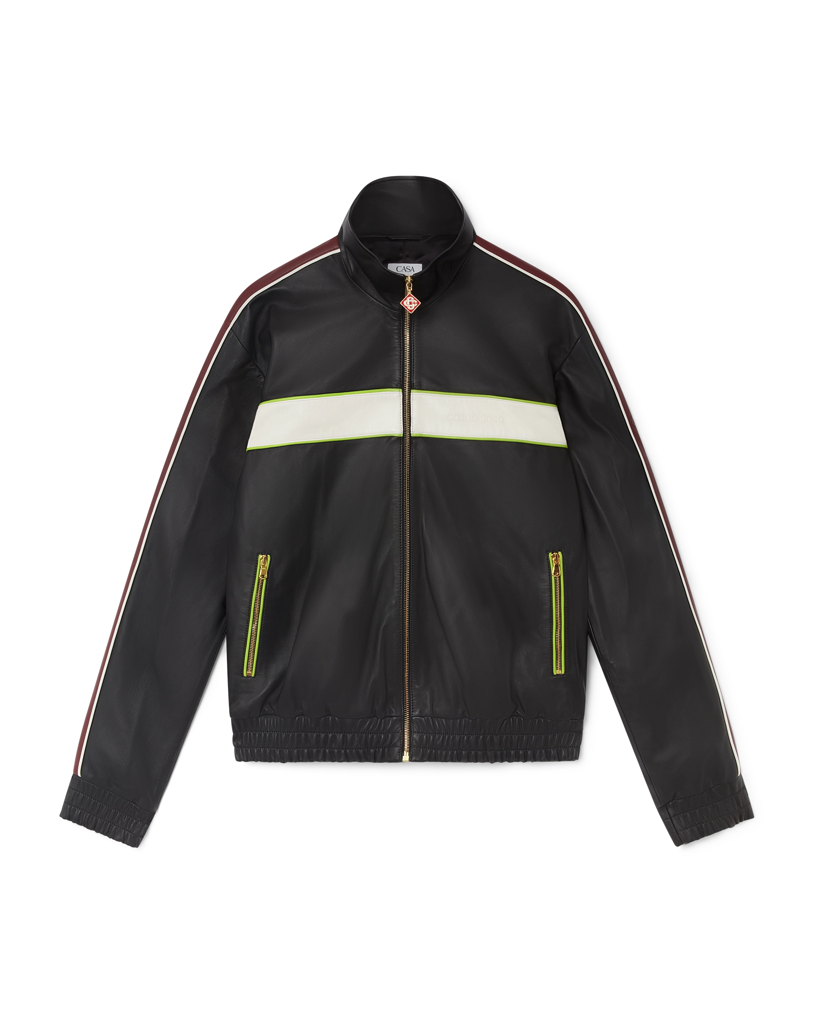 Black Leather Jacket – Casablanca