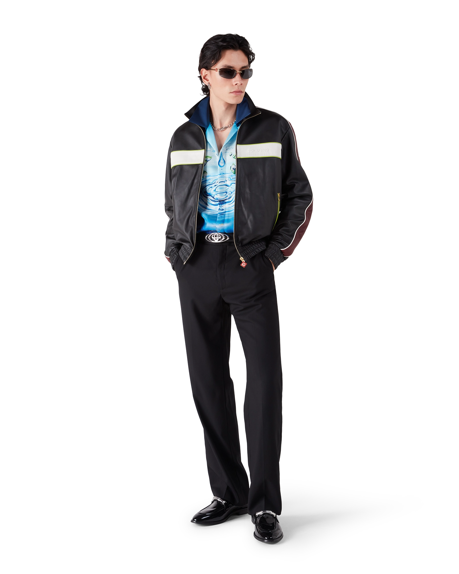 Black Leather Jacket – Casablanca