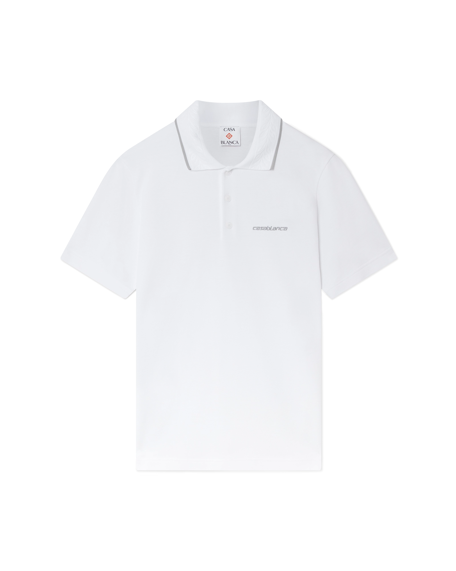 Laurel Pique Short Sleeve Polo Shirt – Casablanca