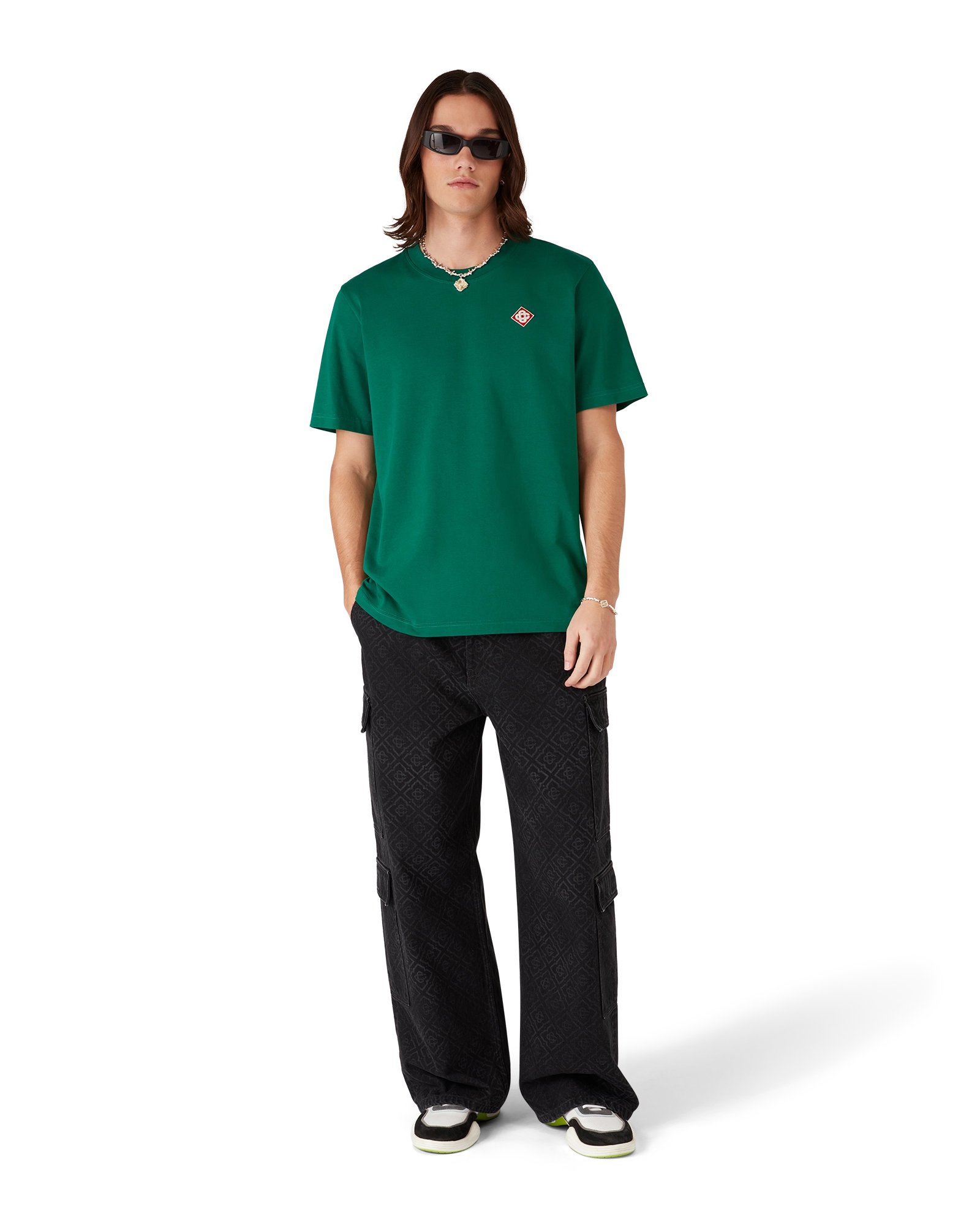Deuxieme Classeneat Tシャツグリーン Adult Unisex Crew Neck Short Sleeve T-Shirt (Kelly Green) — Yazbek