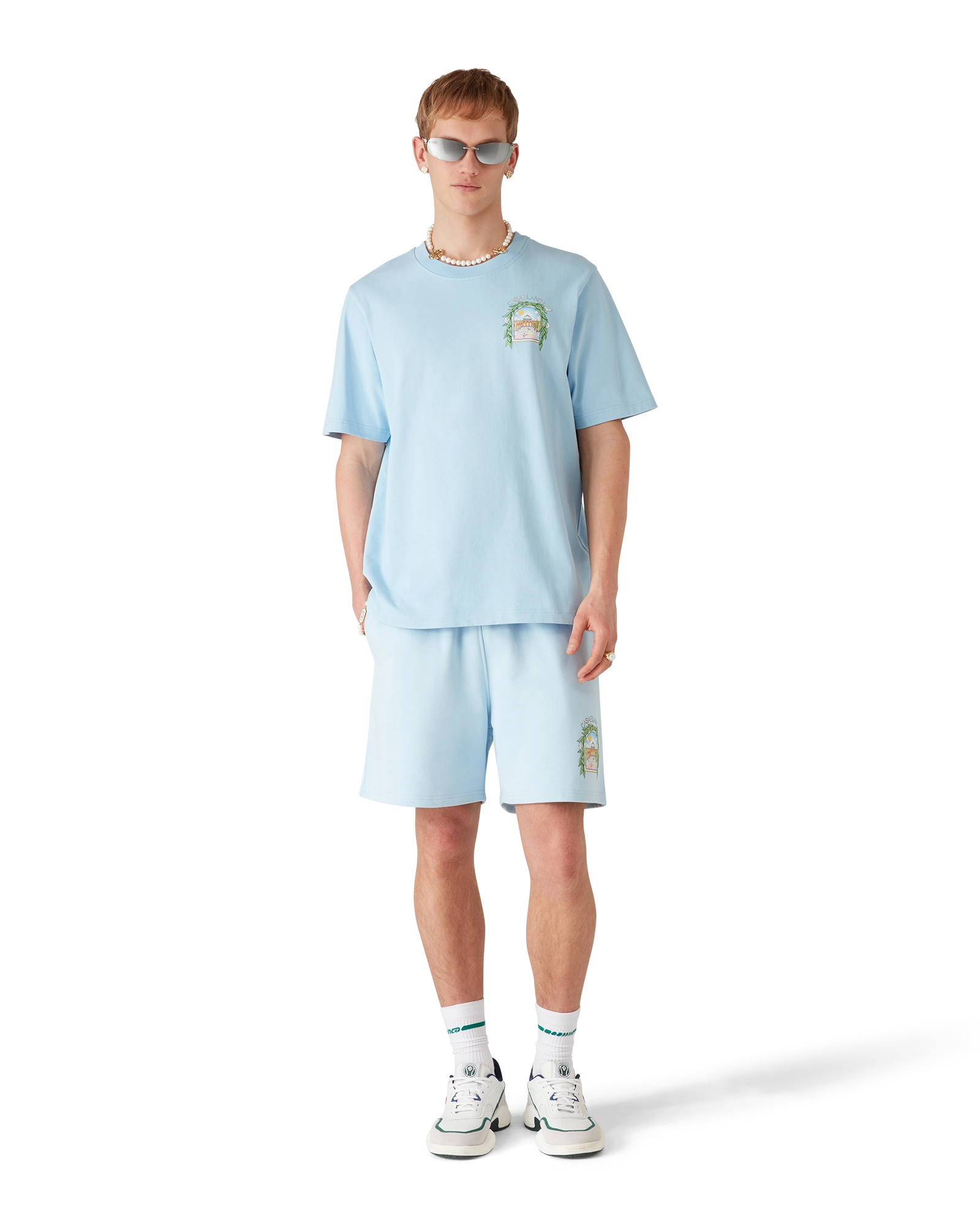 L'Arche De Tennis Short Sleeve T-Shirt – Casablanca