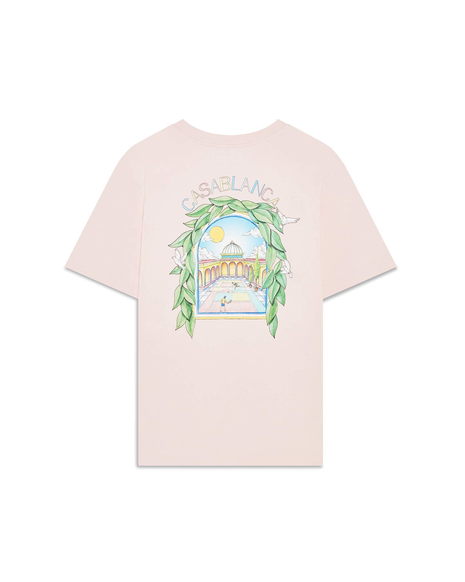 L'Arche De Tennis Short Sleeve T-Shirt – Casablanca