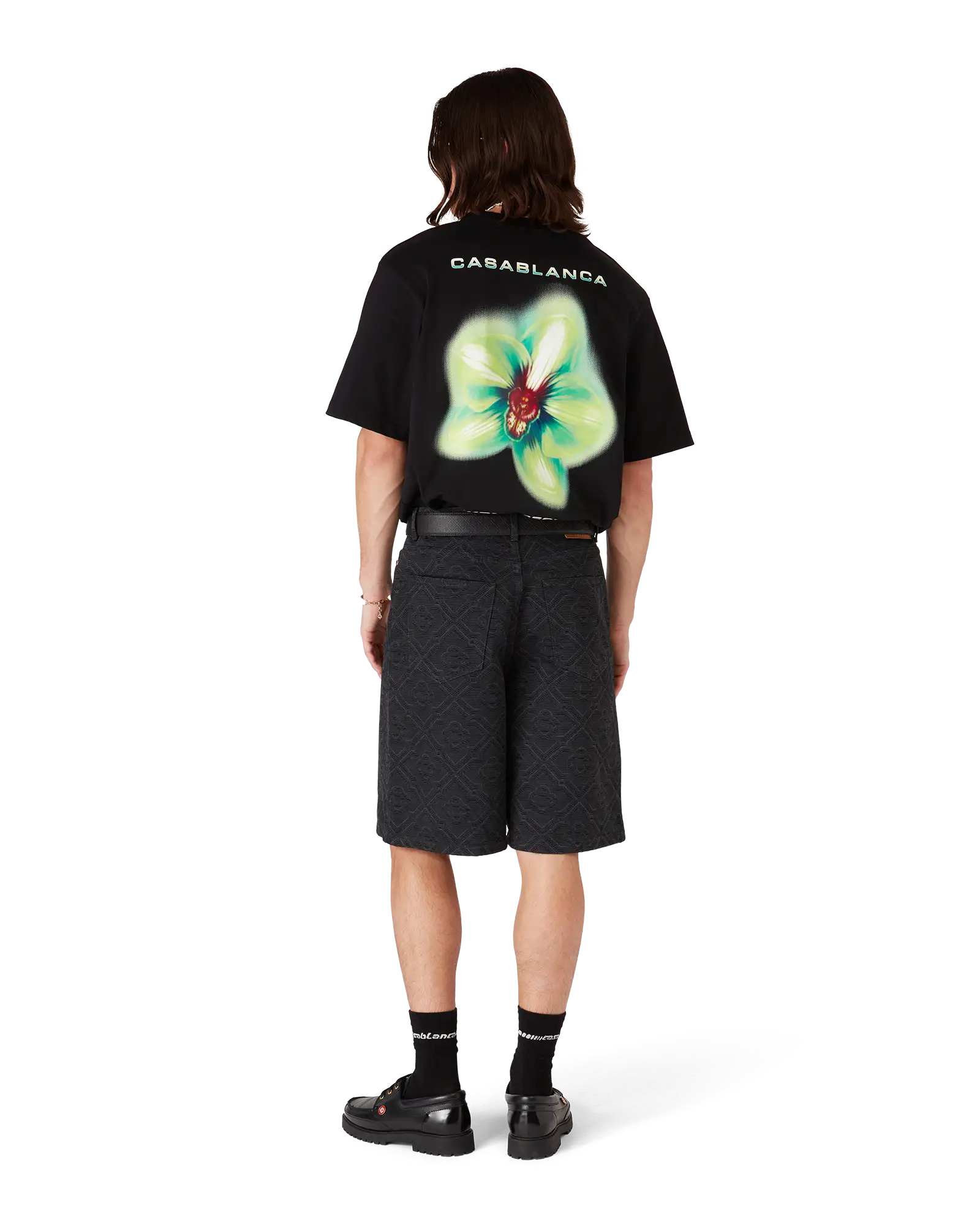 Glitch Orchid Oversized Short Sleeve T-shirt – Casablanca