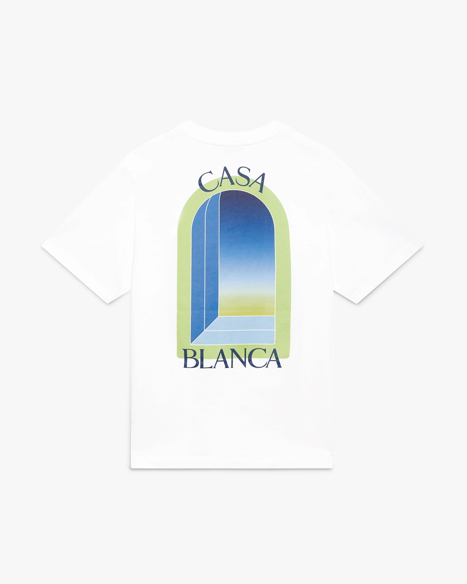 White Arches Short Sleeve T-Shirt | Casablanca Paris