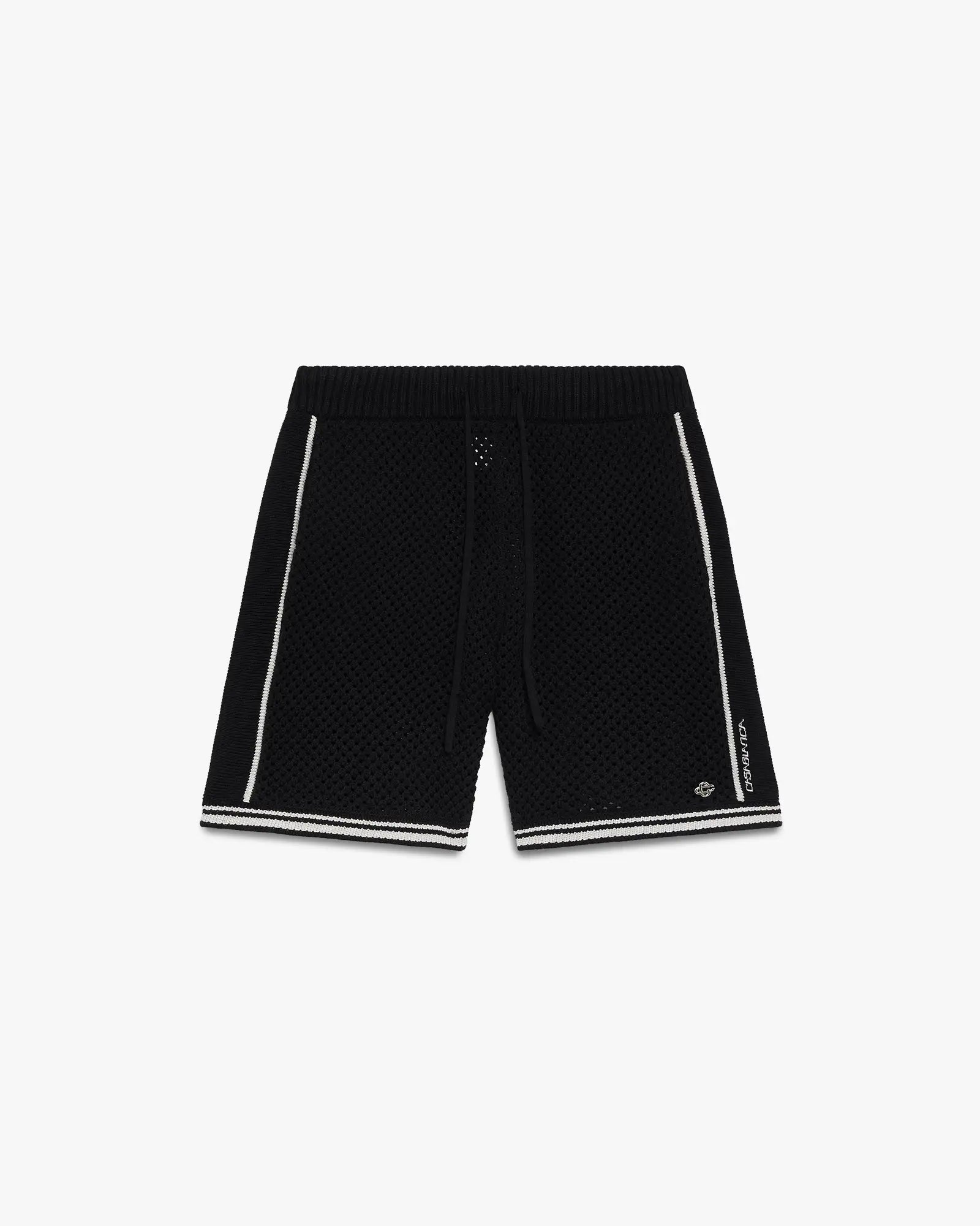 Black Mesh Shorts | Casablanca Paris