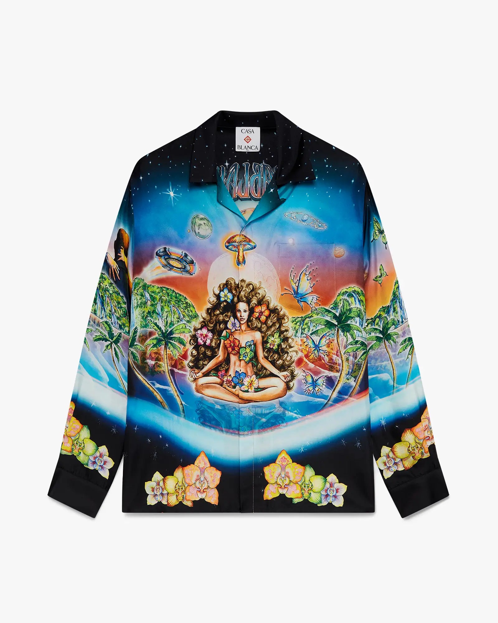 Innersense Long Sleeve Silk Shirt – Casablanca