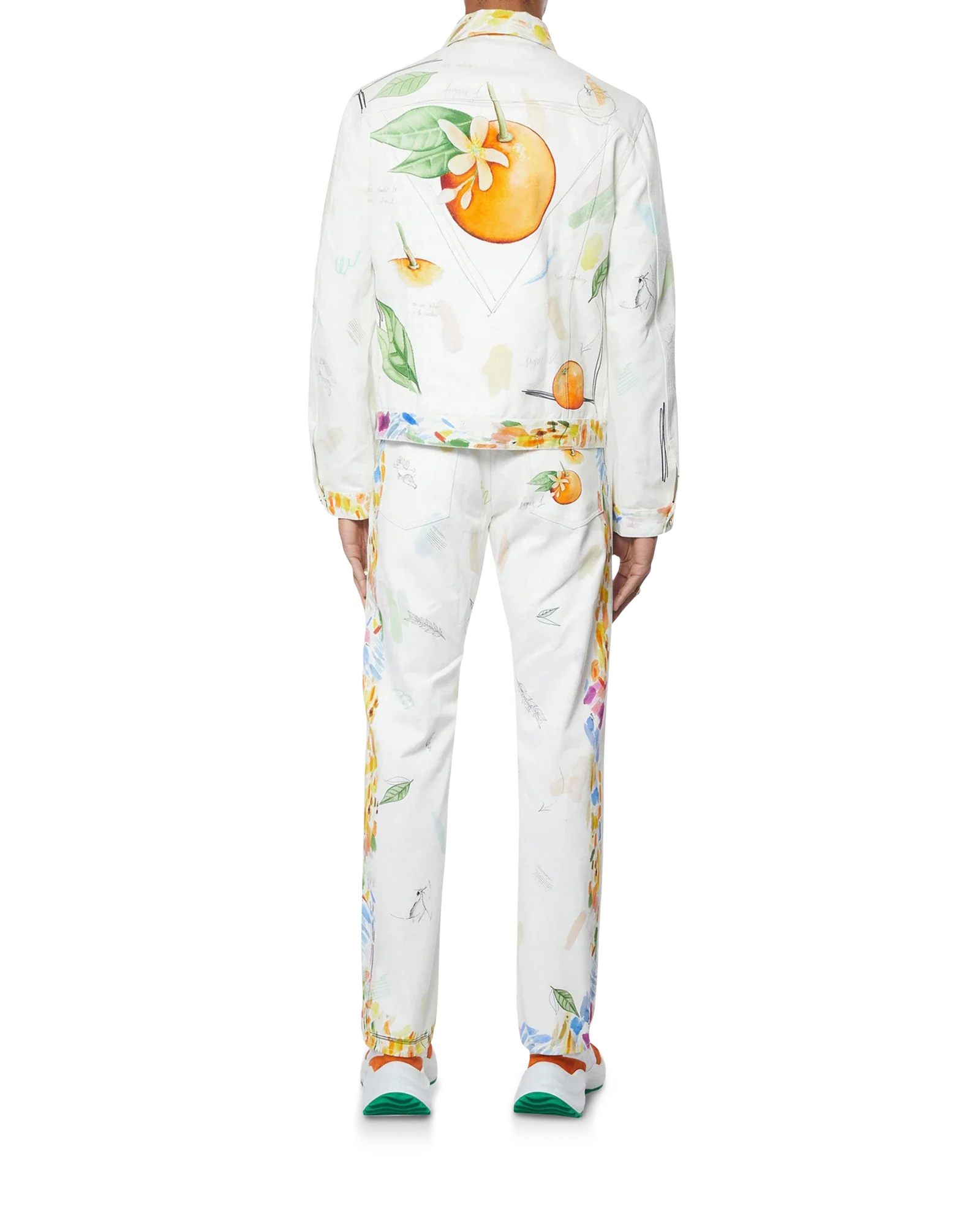 CASABLANCA WORK IN PROGRESS DENIM JACKET CASABLANCA WORK IN PROGRESS DENIM JACKET