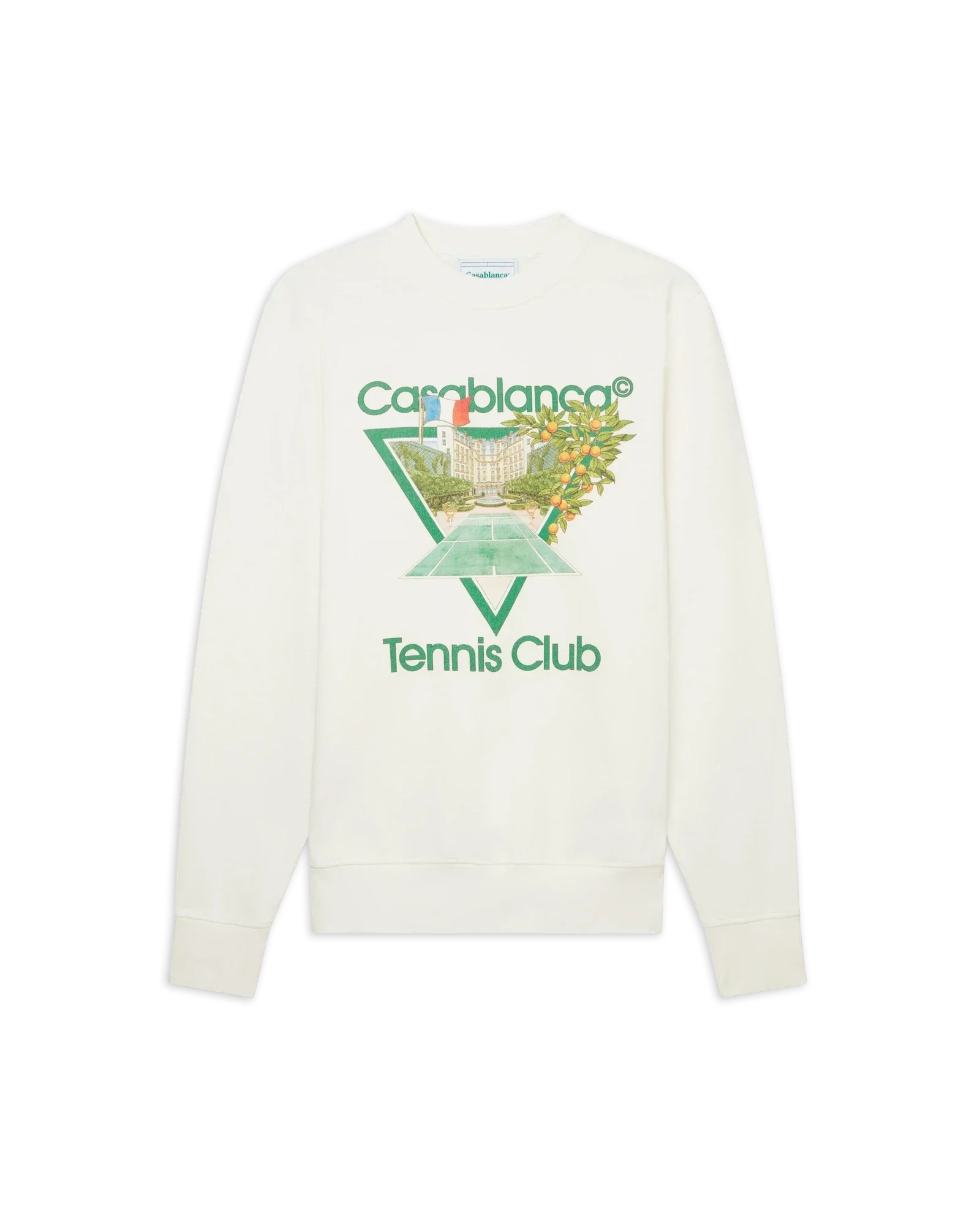 Tennis Club Icon Sweatshirt – Casablanca Tennis Club Icon Sweatshirt – Casablanca