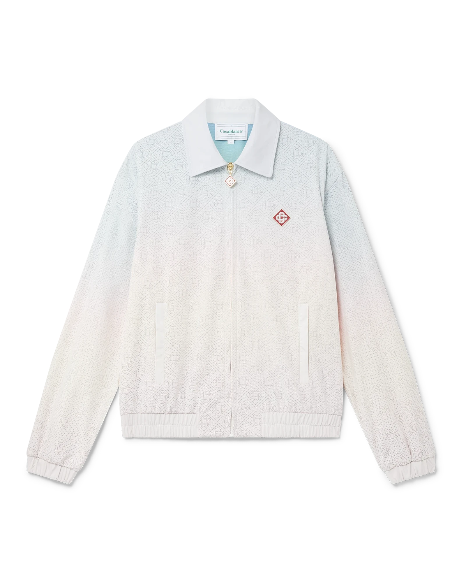 Gradient Laser Detail Track Jacket | Casablanca Paris Gradient Laser Detail Track Jacket | Casablanca Paris