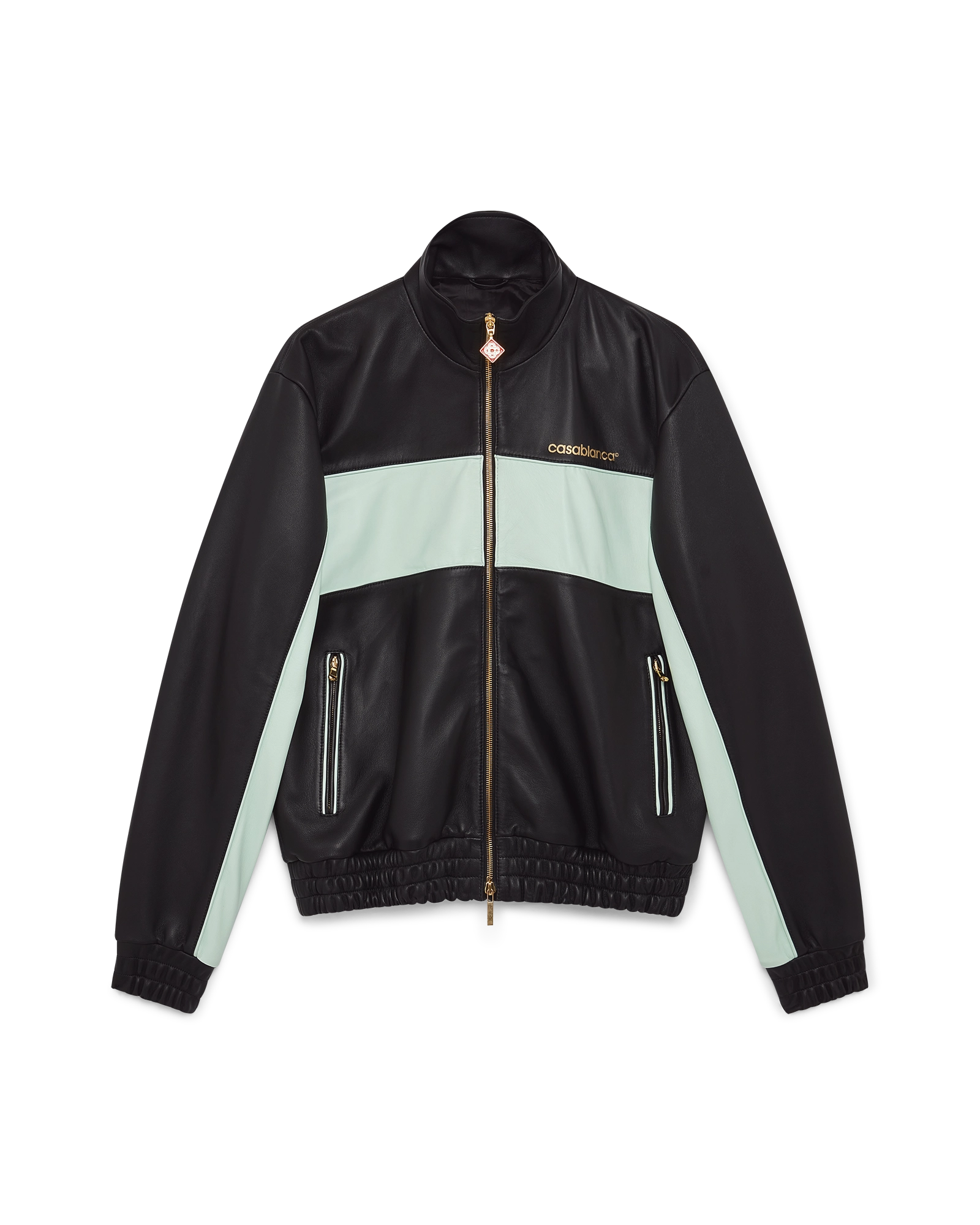 Leather Track Jacket – Casablanca Leather Track Jacket – Casablanca