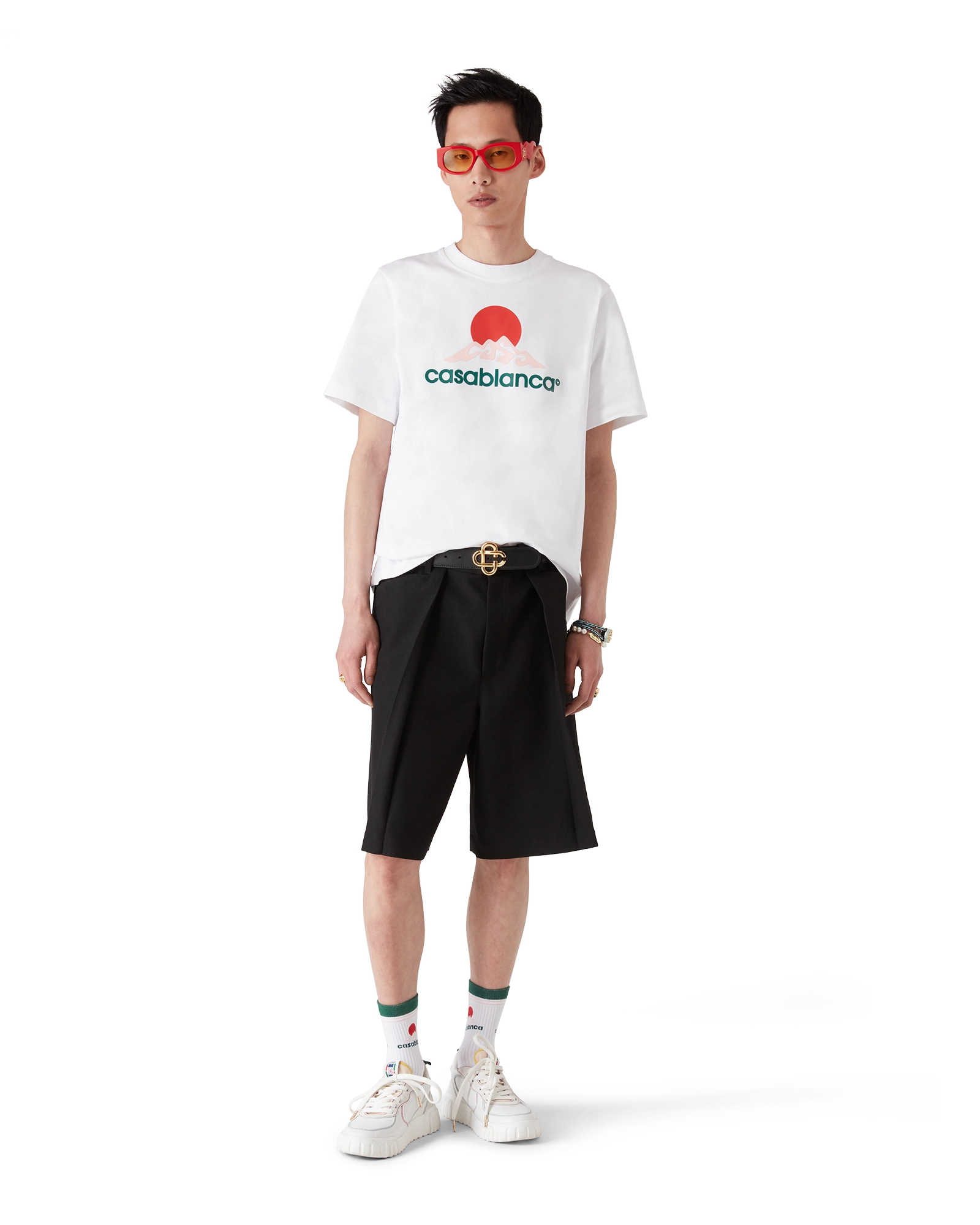 Montagne Short Sleeve T-Shirt – Casablanca Montagne Short Sleeve T-Shirt – Casablanca