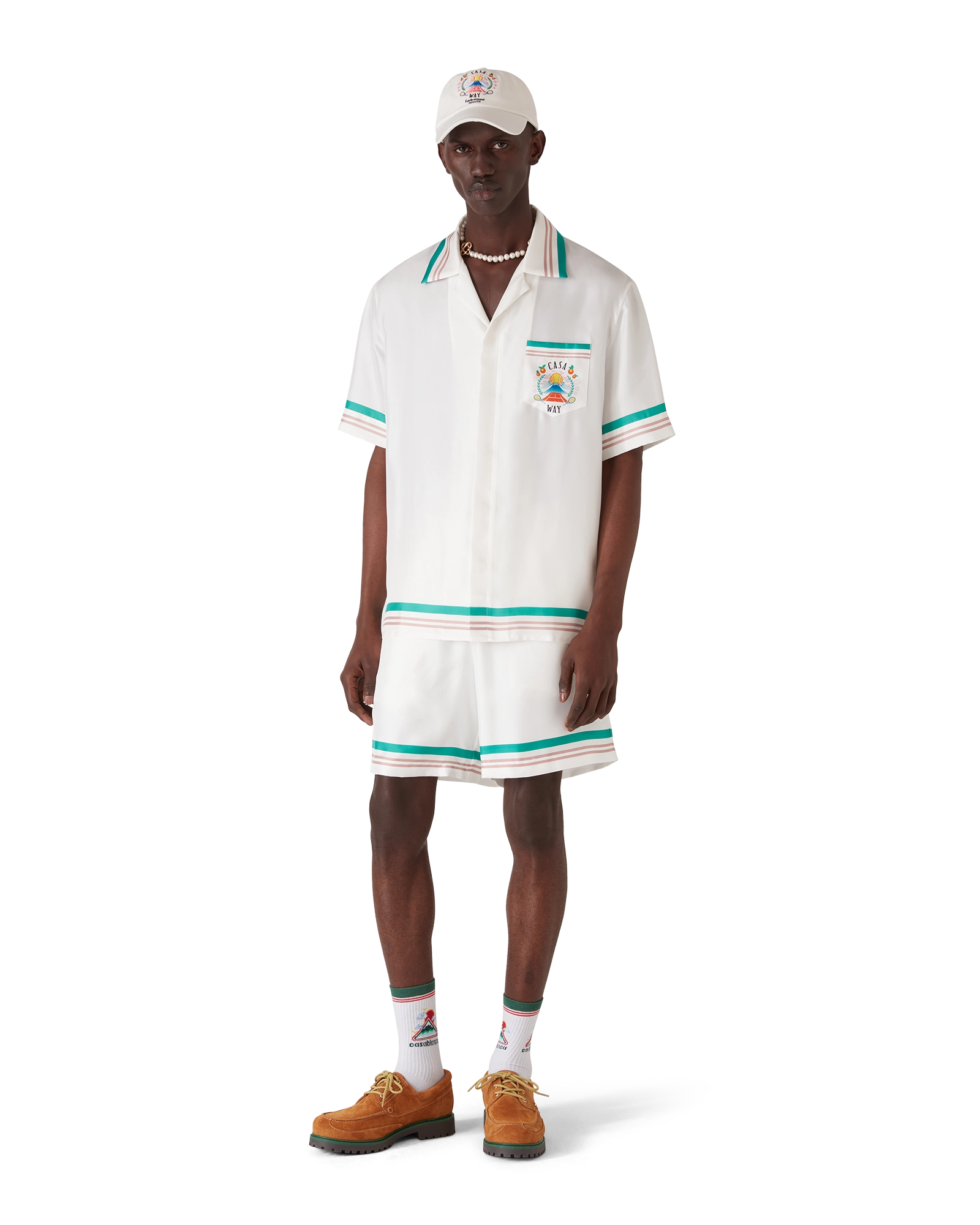 Casa Way Short Sleeve Silk Shirt – Casablanca