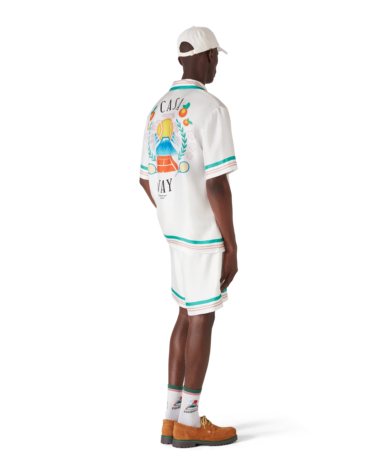 Casa Way Short Sleeve Silk Shirt – Casablanca Casa Way Short Sleeve Silk Shirt – Casablanca