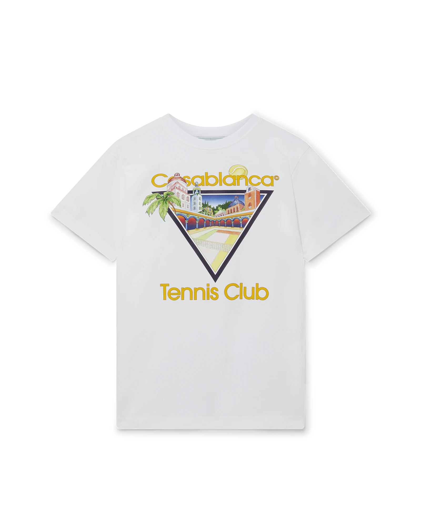 Tennis Club Icon T-Shirt | Casablanca Paris Tennis Club Icon T-Shirt | Casablanca Paris