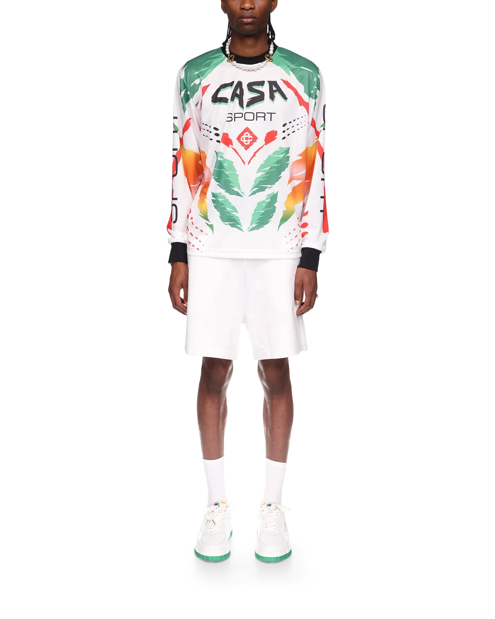 Casa Moto Long Sleeve T-Shirt | Casablanca Paris