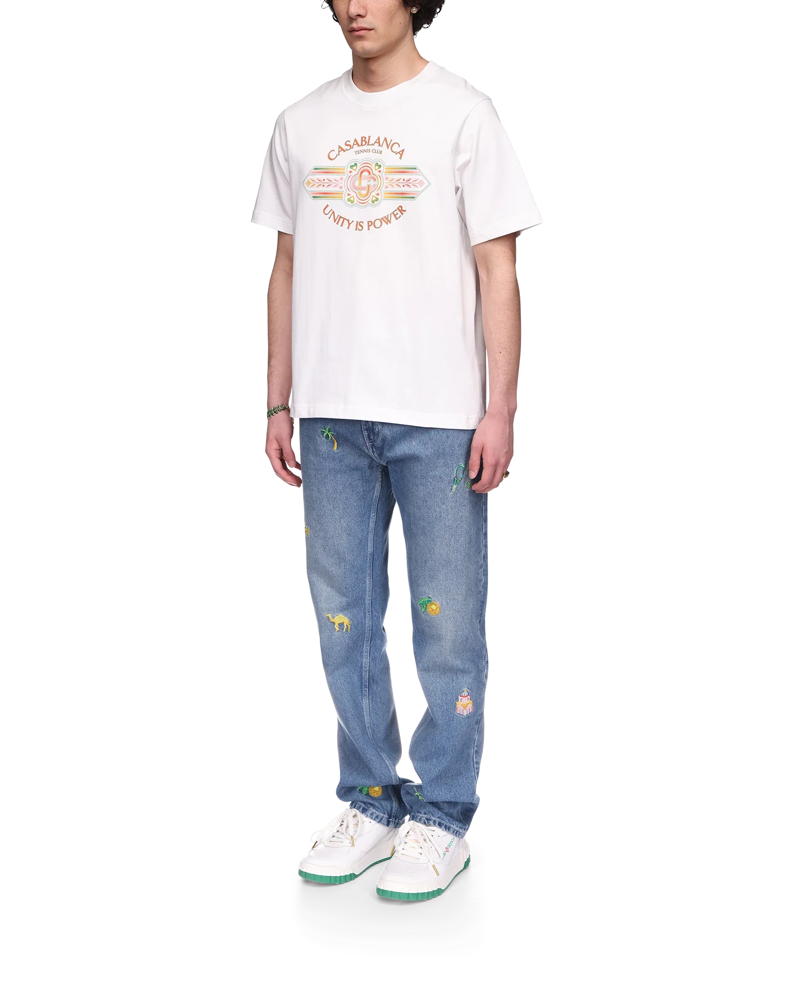 Unity Is Power T-Shirt | Casablanca Paris Unity Is Power T-Shirt | Casablanca Paris