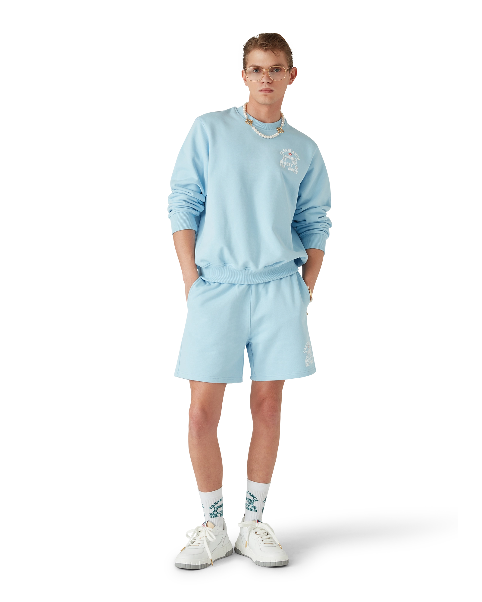 Beauty Of The World Sweatshirt | Casablanca Paris Beauty Of The World Sweatshirt | Casablanca Paris