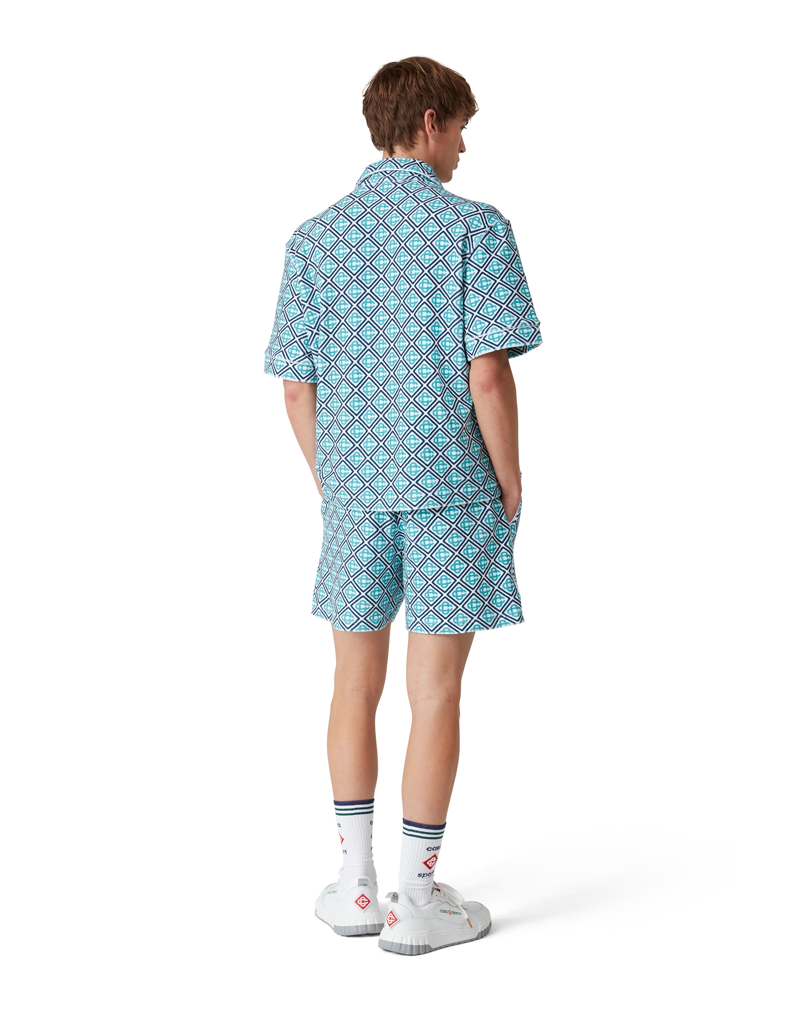 Monogram Towelling Shorts | Casablanca Paris