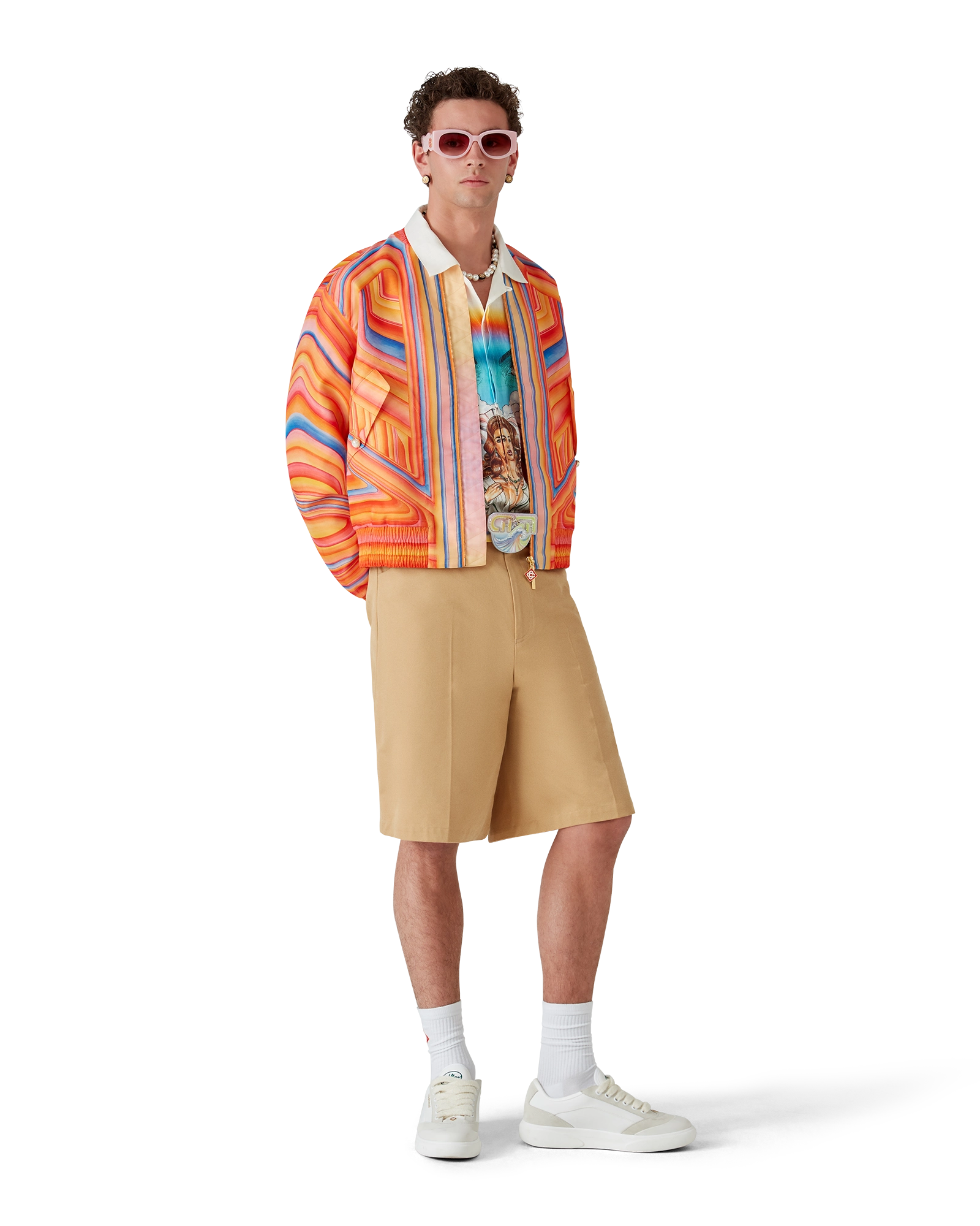 Organza Low Rider Bomber Jacket | Casablanca Paris
