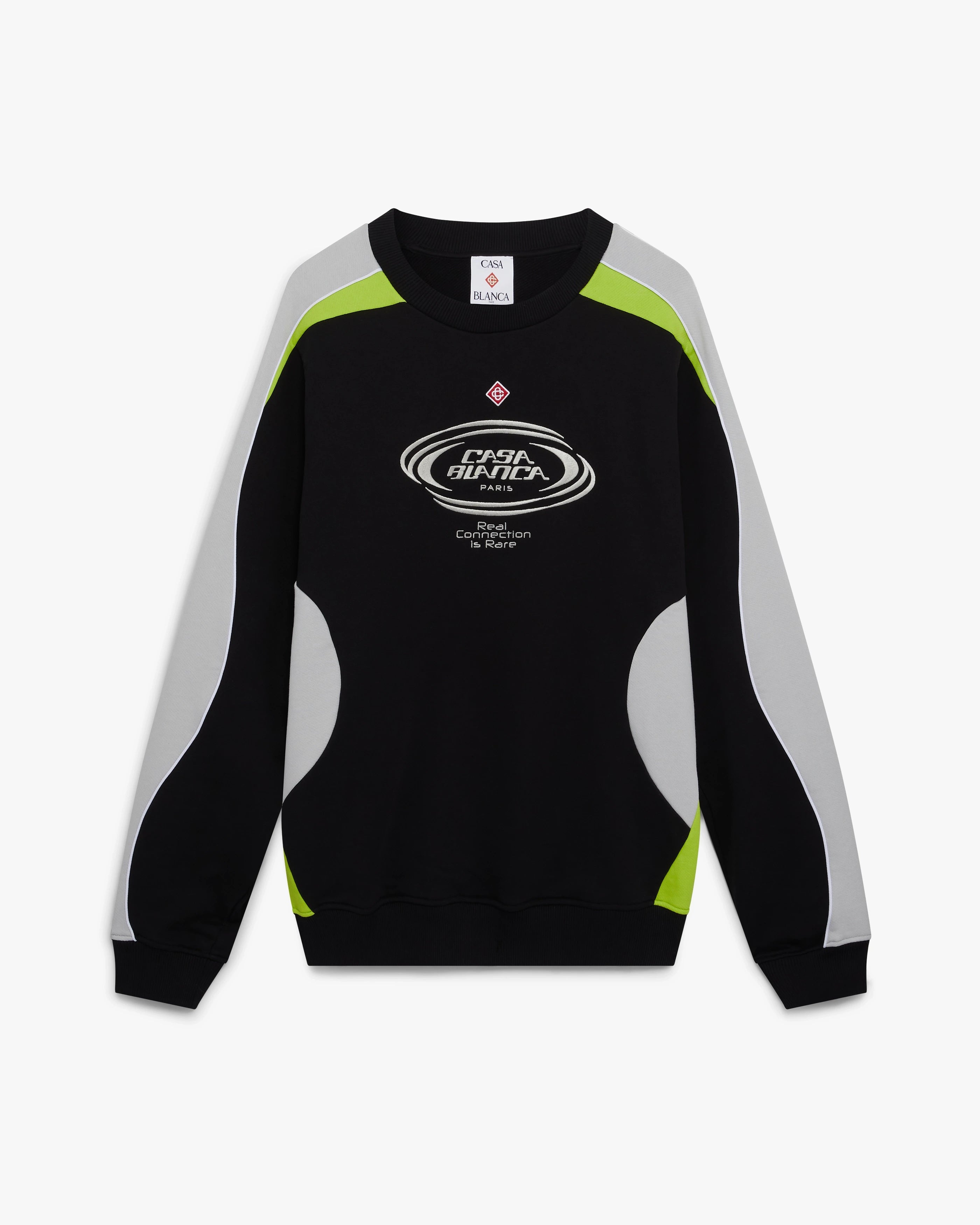 Colourblock Long Sleeve Sweatshirt | Casablanca Paris