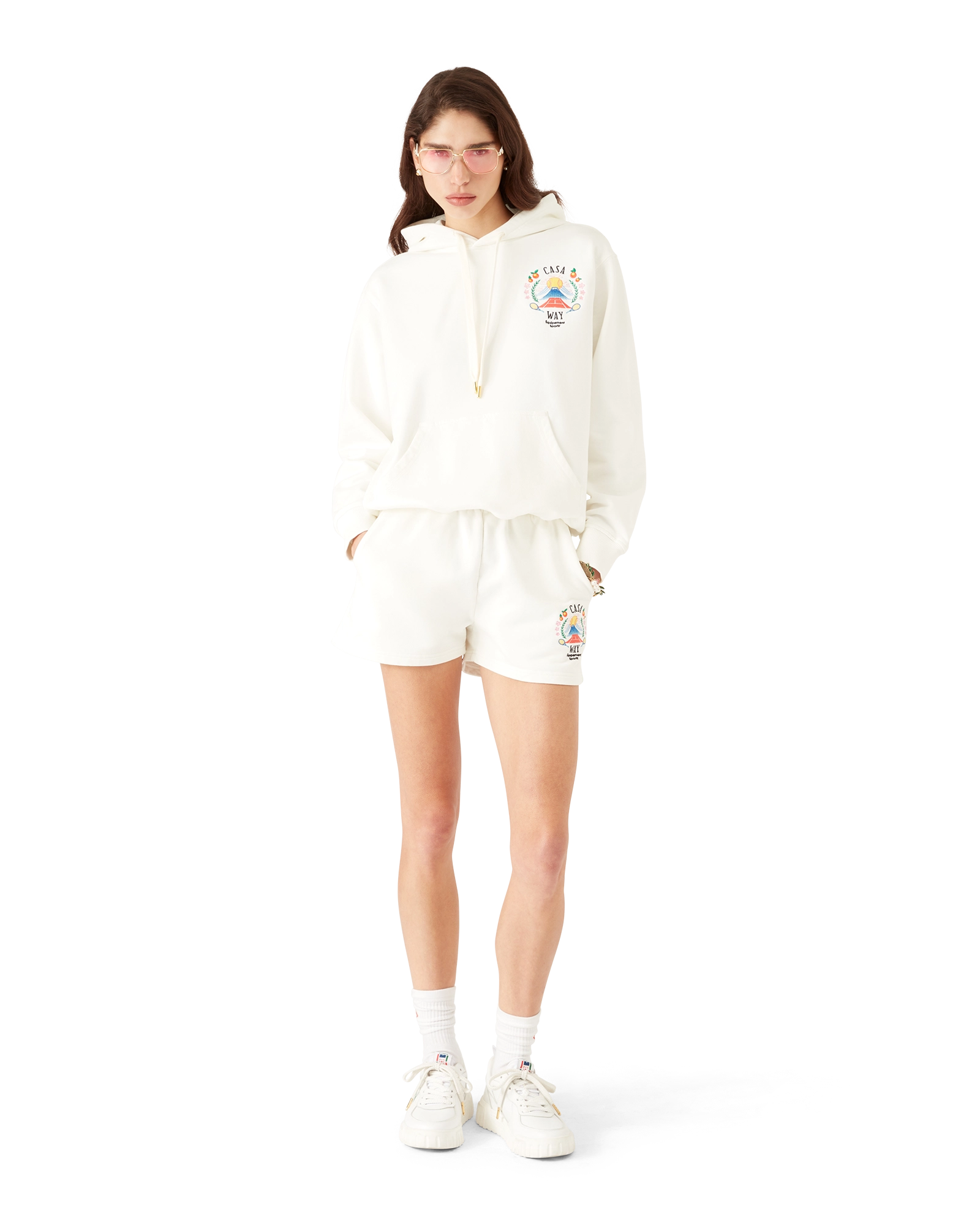 Casa Way Mountain Hooded Sweatshirt | Casablanca Paris