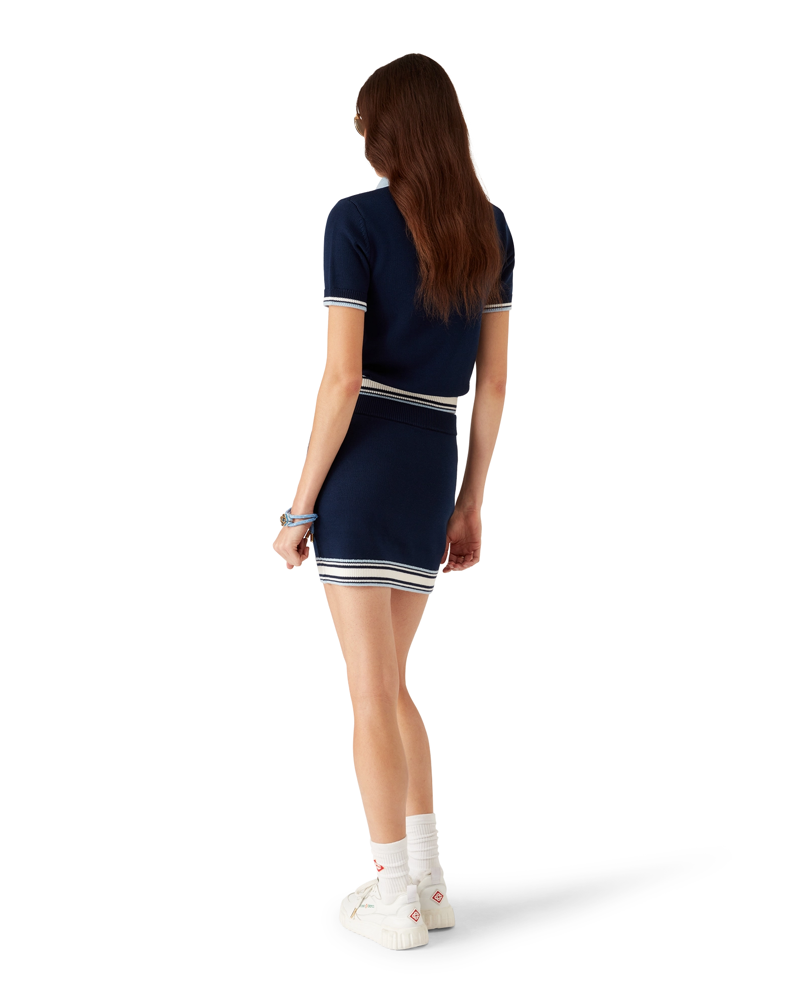 Merino Knit Tennis Polo Shirt – Casablanca