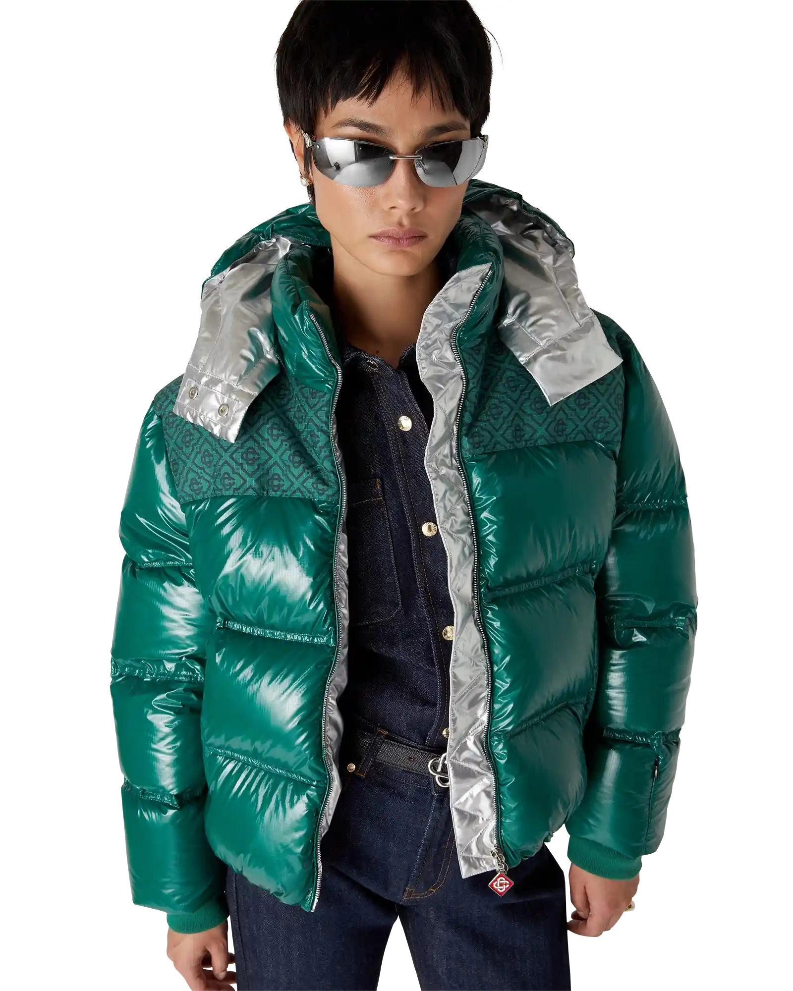 Nylon Puffer Down Jacket – Casablanca