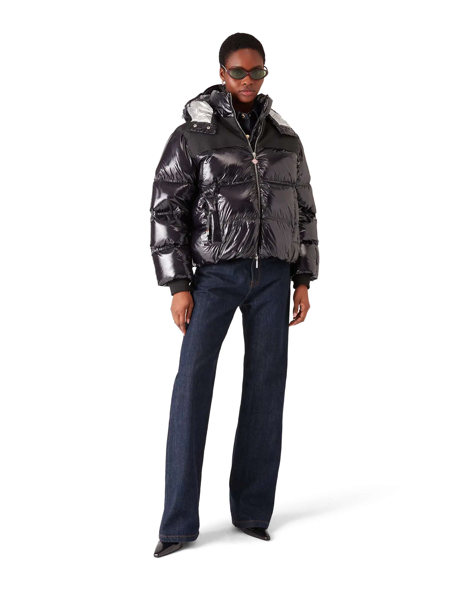 Nylon Puffer Down Jacket – Casablanca