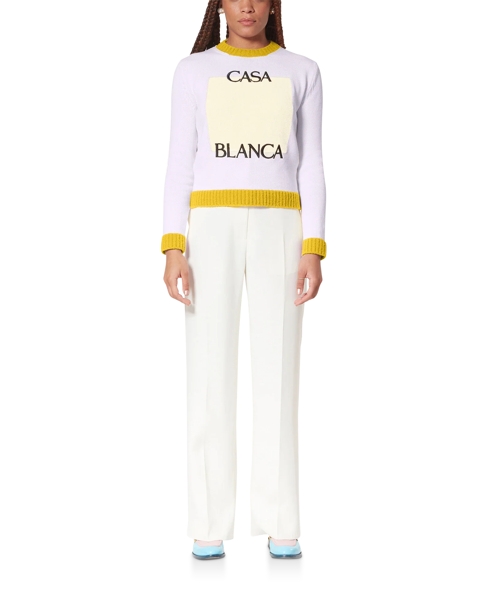 Lilac Casa Knit Sweater – Casablanca