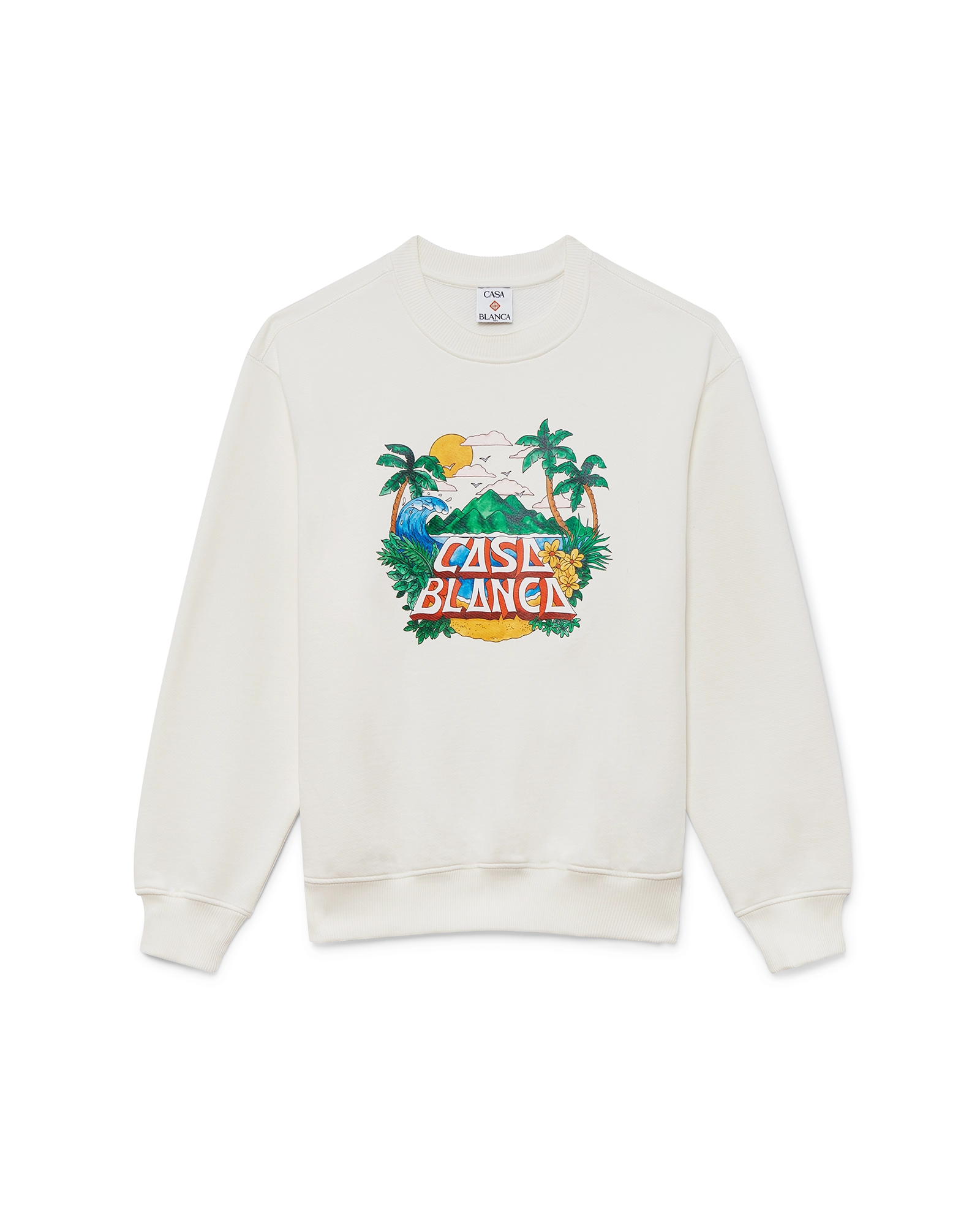 Casa Beach Wave Sweatshirt | Casablanca Paris Casa Beach Wave Sweatshirt | Casablanca Paris