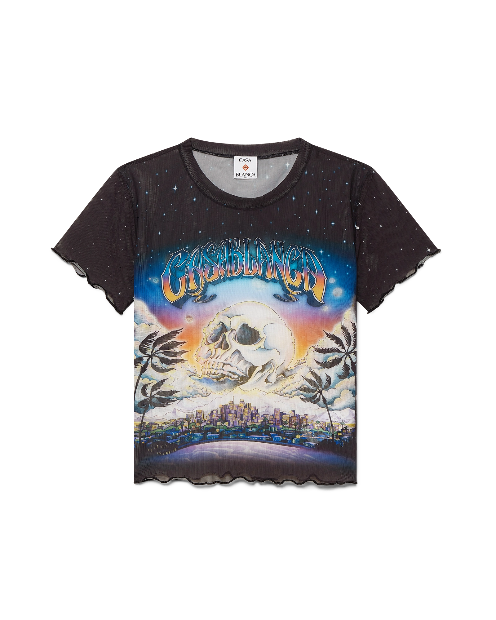 La Prémonition Mesh T-Shirt | Casablanca Paris La Prémonition Mesh T-Shirt | Casablanca Paris