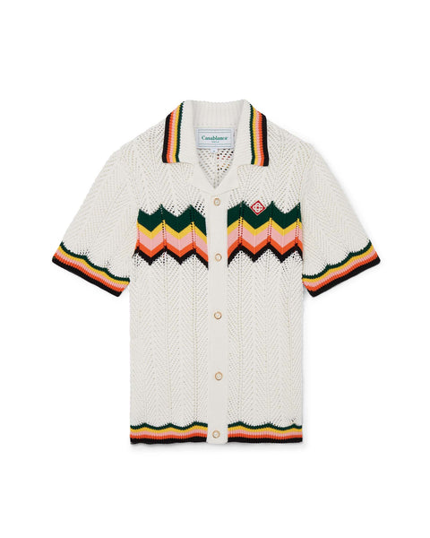 Casablanca Ripple Knit Shirt - Farfetch