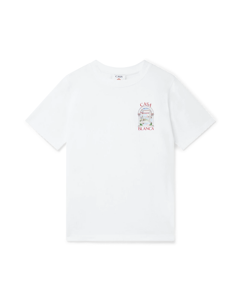 Greek Temple Short Sleeve T-Shirt – Casablanca