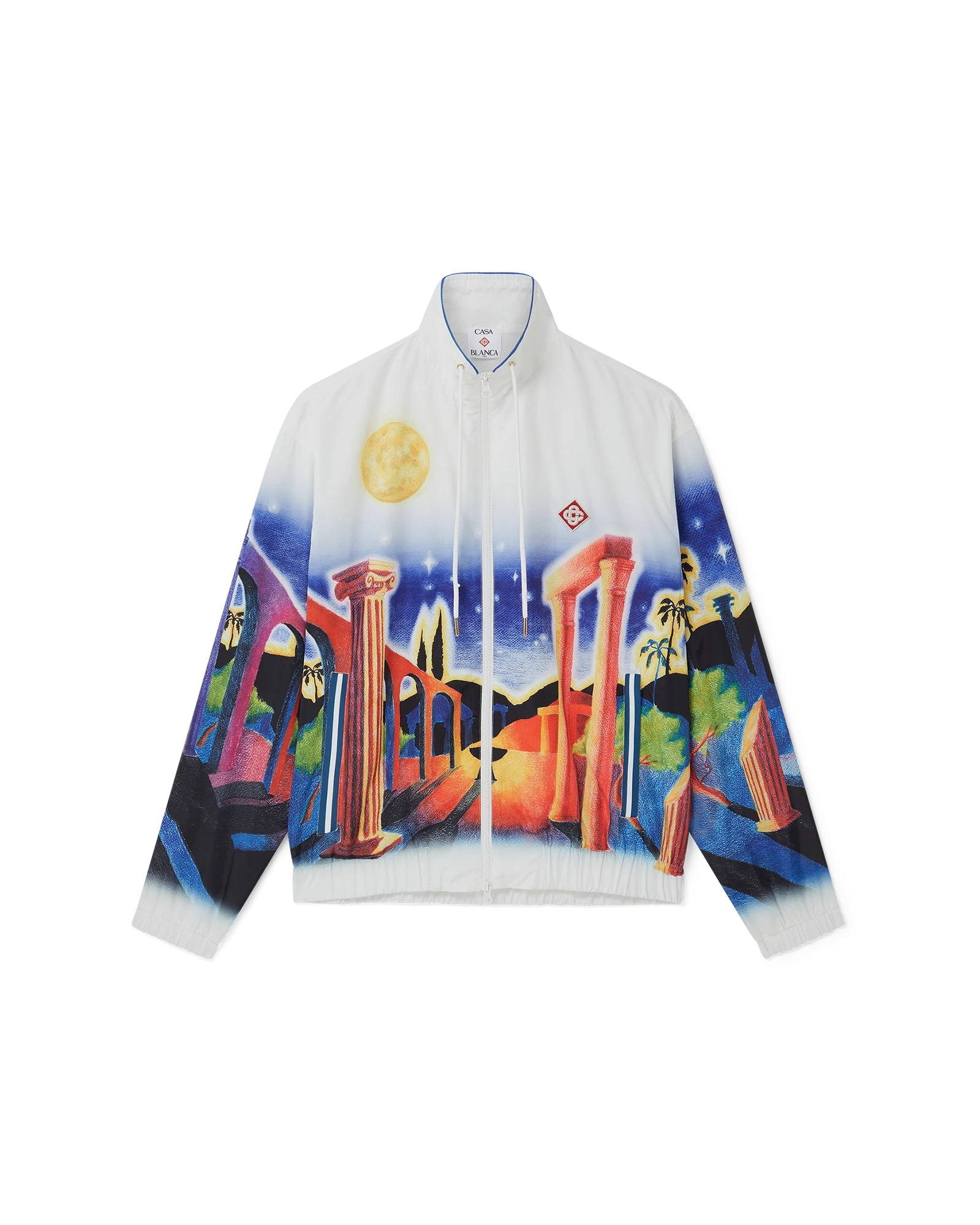 Midnight Acropolis Windbreaker Jacket | Casablanca Paris