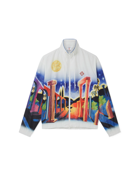 Midnight Acropolis Windbreaker Jacket | Casablanca Paris Midnight Acropolis Windbreaker Jacket | Casablanca Paris