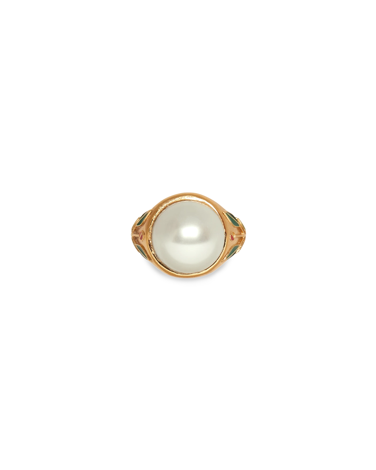 Pearl Signet Ring