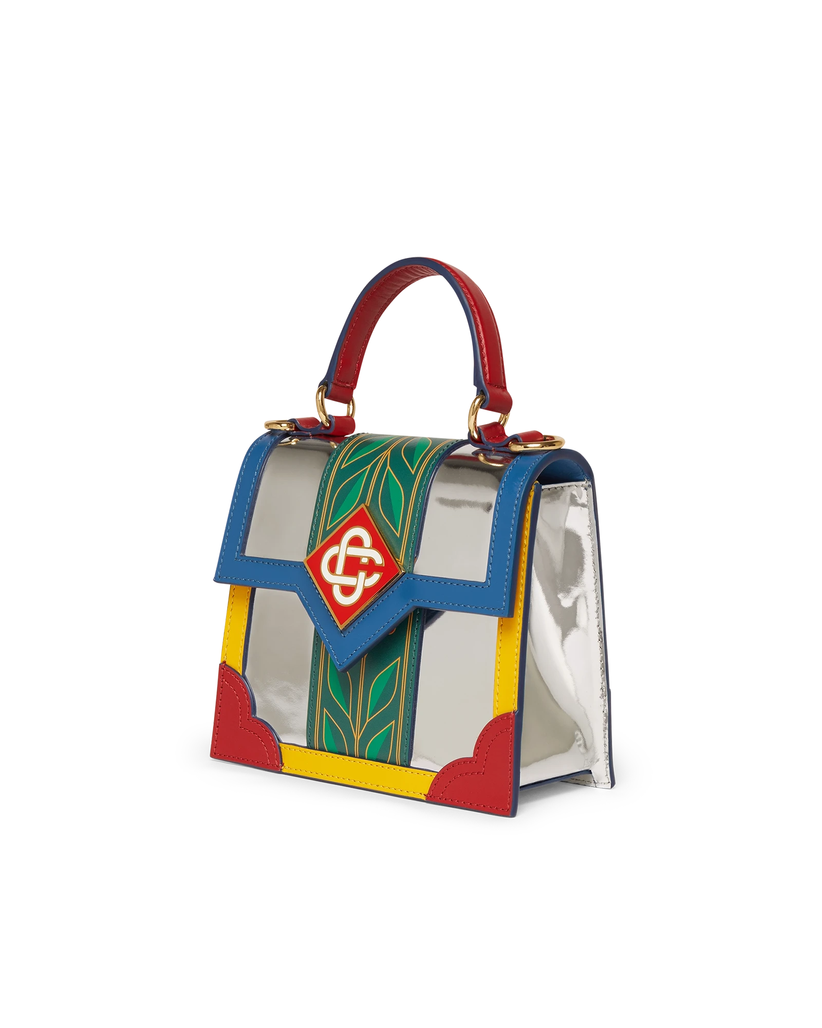 Chrome Laurel Mini Jeanne Bag