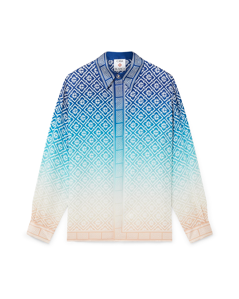 Tennis Club Silk Shirt | Casablanca Paris